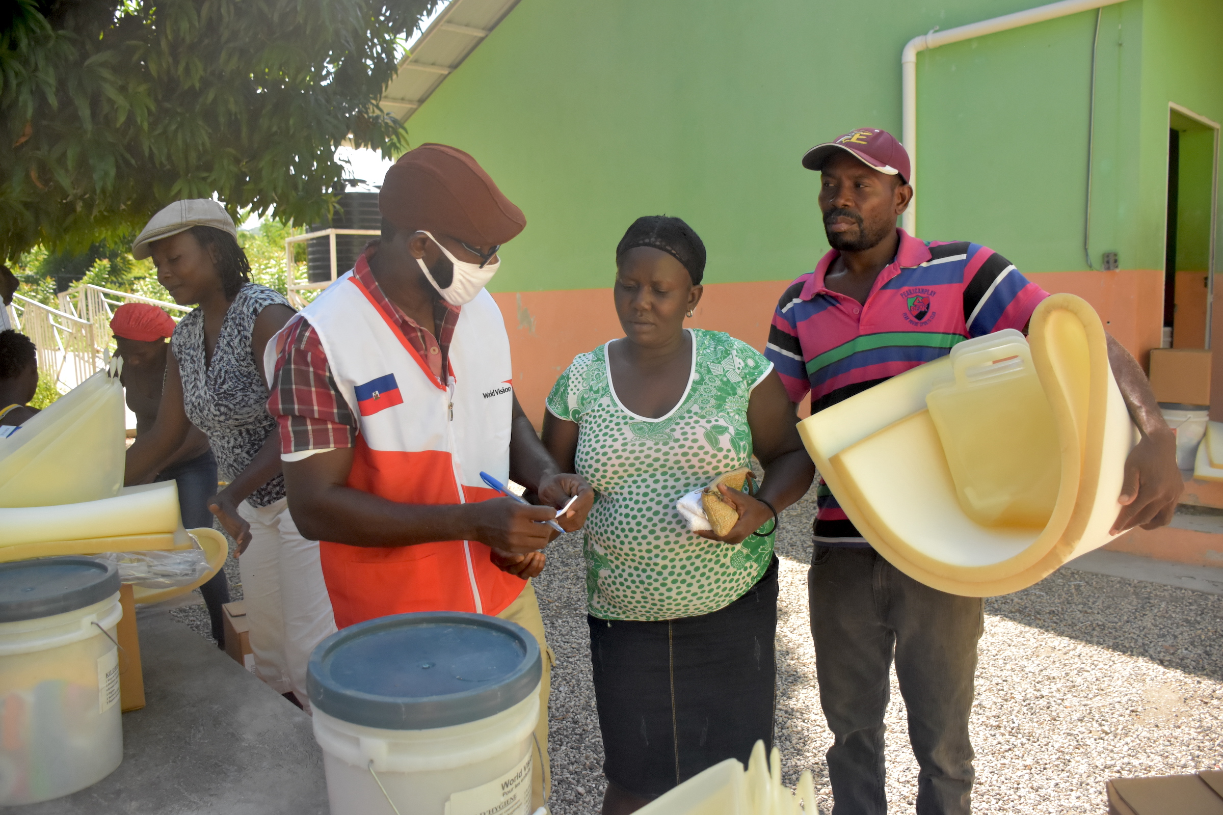 Gilmene receives emergency kits