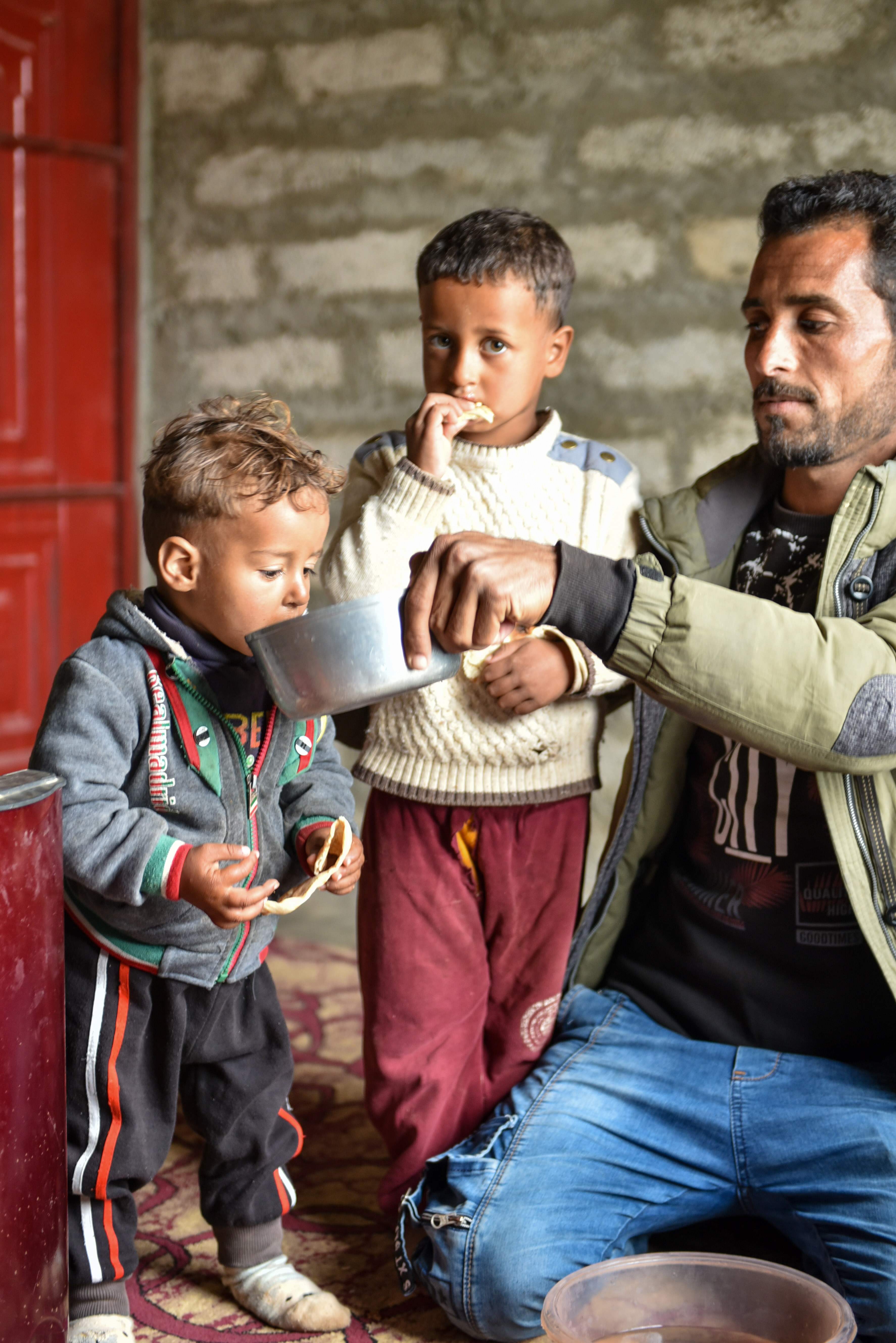 Ahmer's children have clean water to drink in Abu Mariya, Iraq