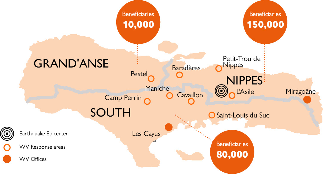 Haiti Earthquake Response area