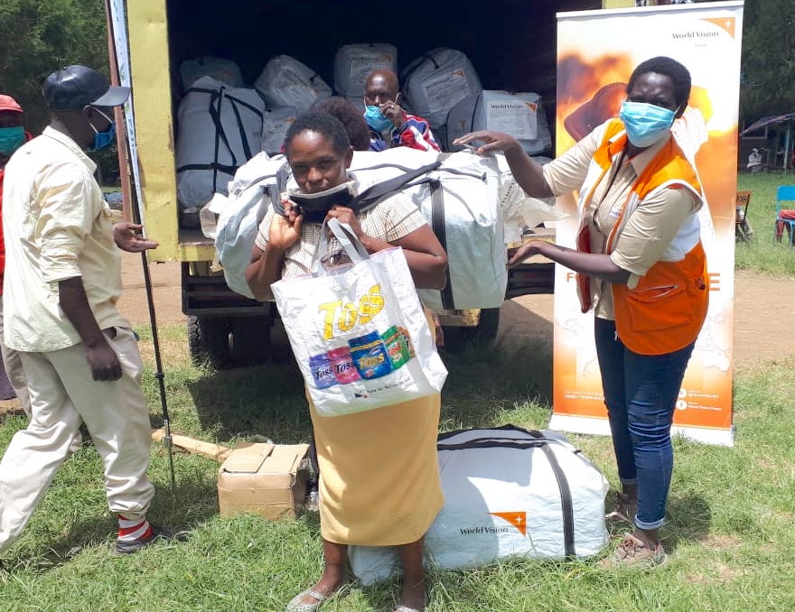 World Vision is supporting communities affected by floods at Ndabibi in Nakuru County, Kenya.