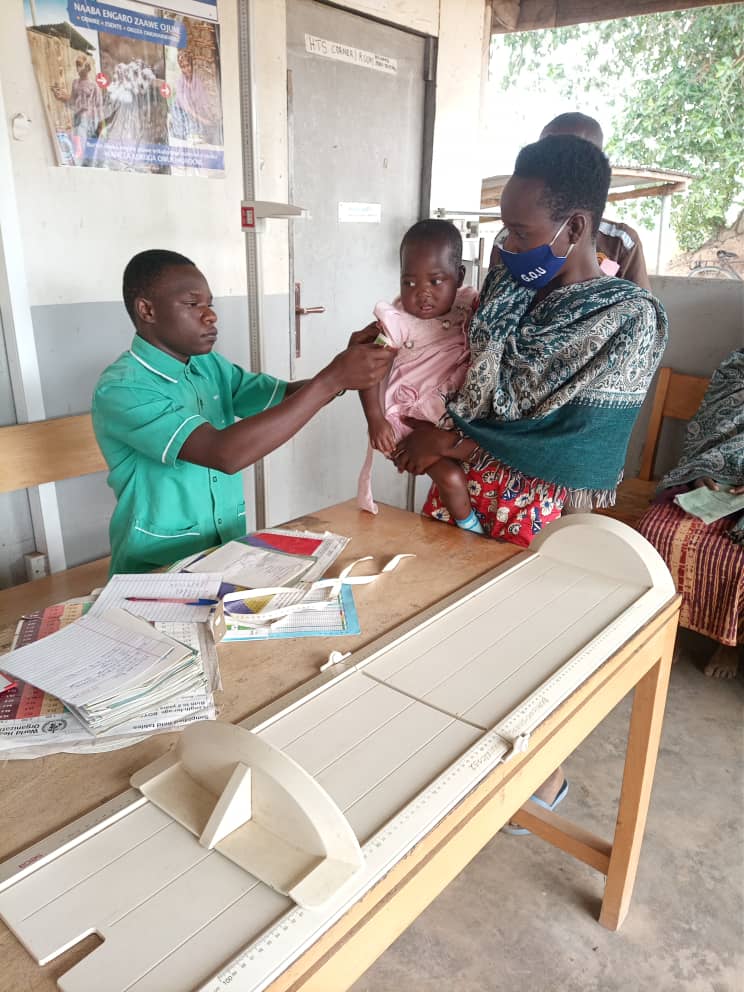 World Vision health nutrition malnutrition well nourished Ekitobera prevent infection disease