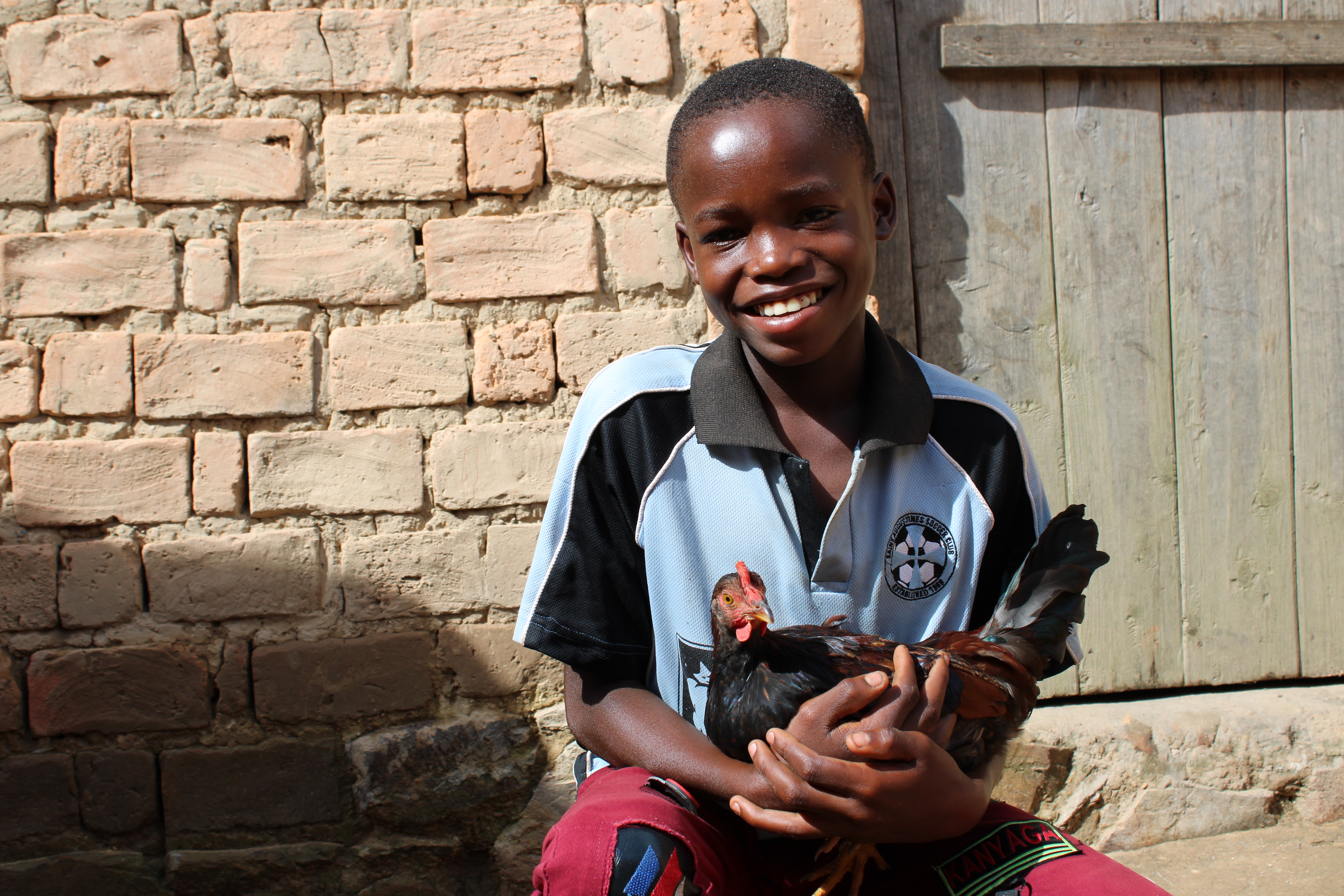 Improved life in Chadrack's family is impacting positively his school performance”.