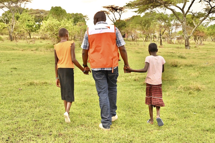 World Vision works with communities in Narok, Kenya,  to ensure children are protected from violence. ©World Vision Photo/Irene Sinoya. 