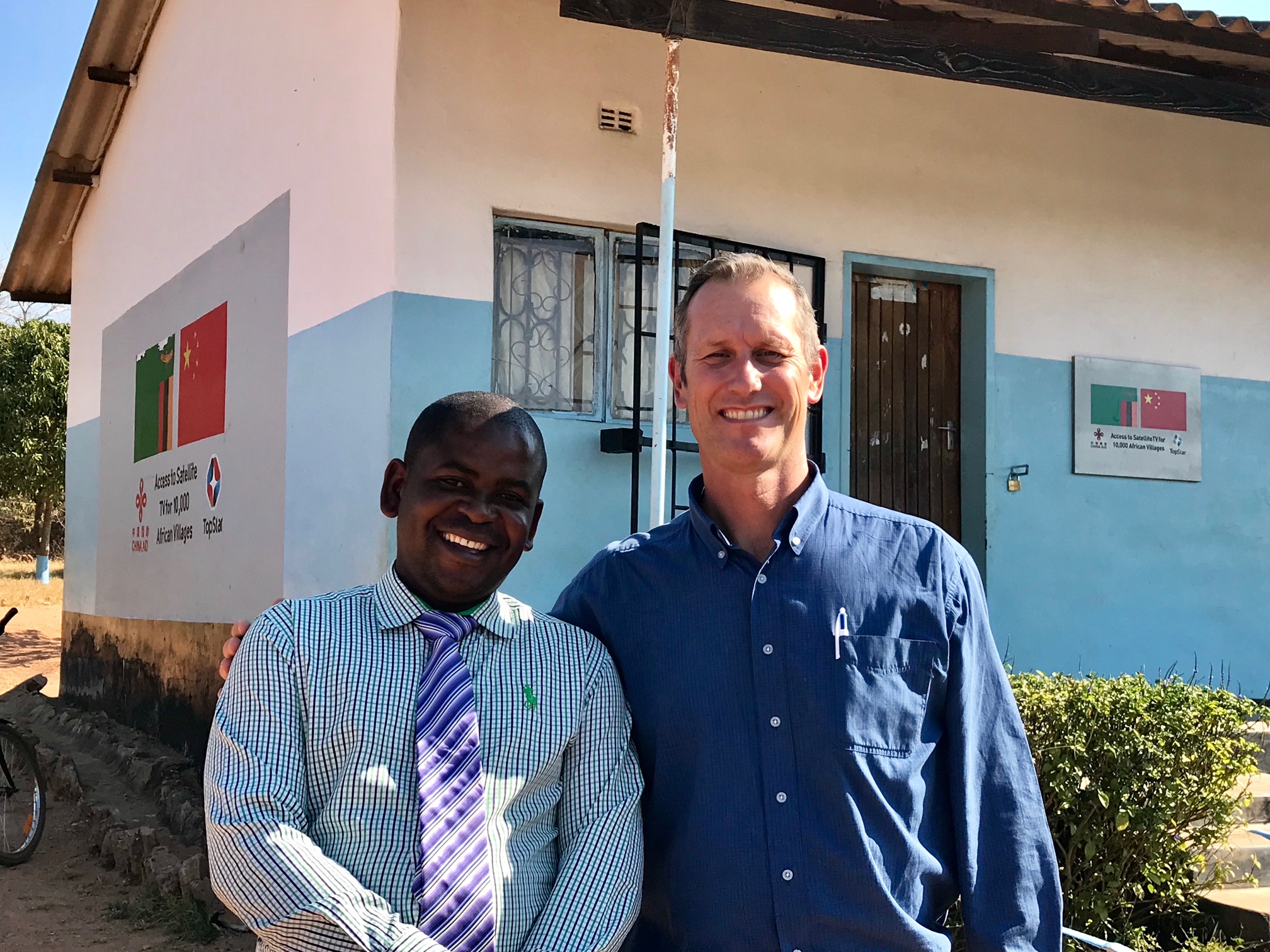 John a teacher in Zambia