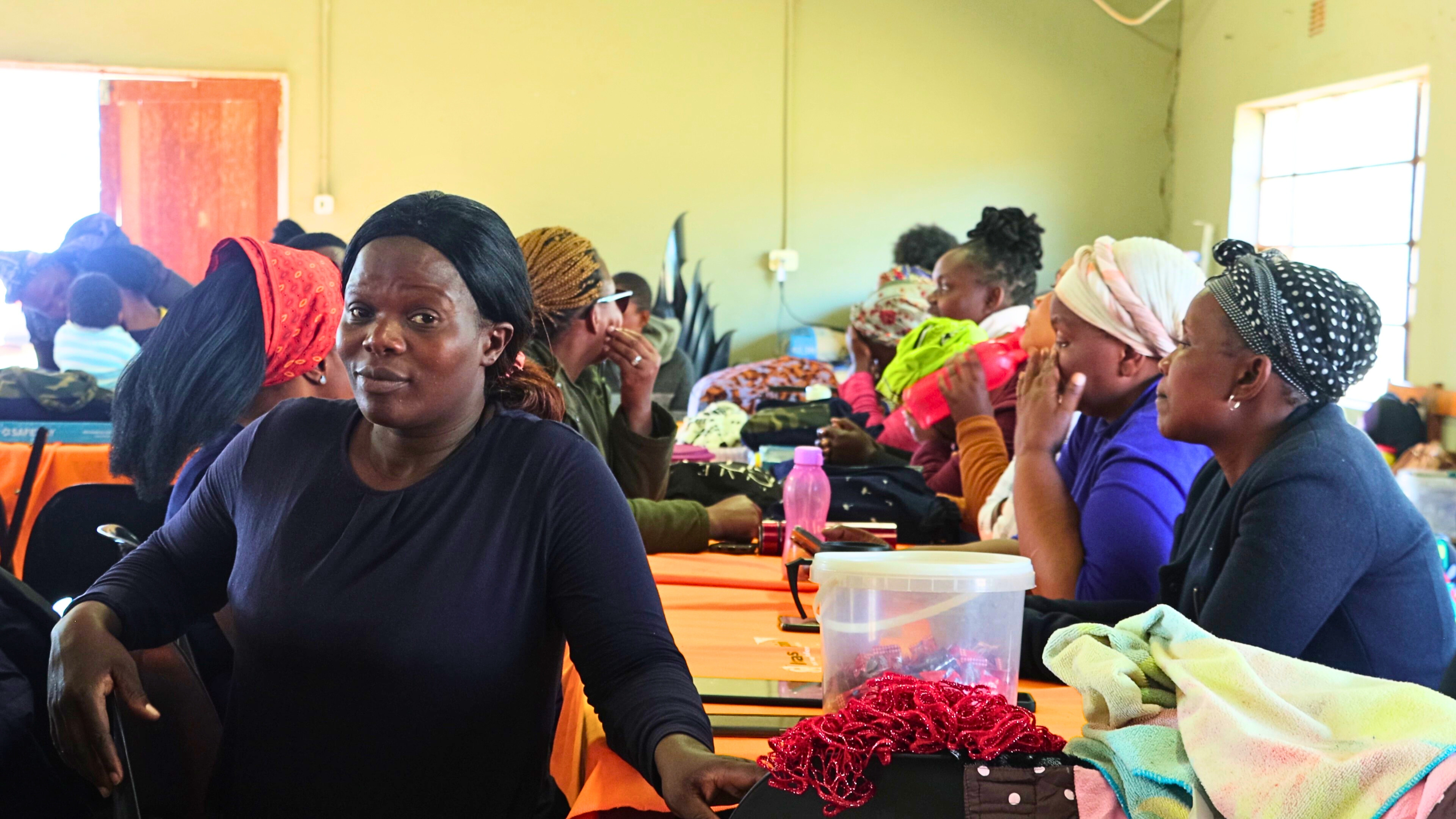 A section of the participants following proceedings during the training.