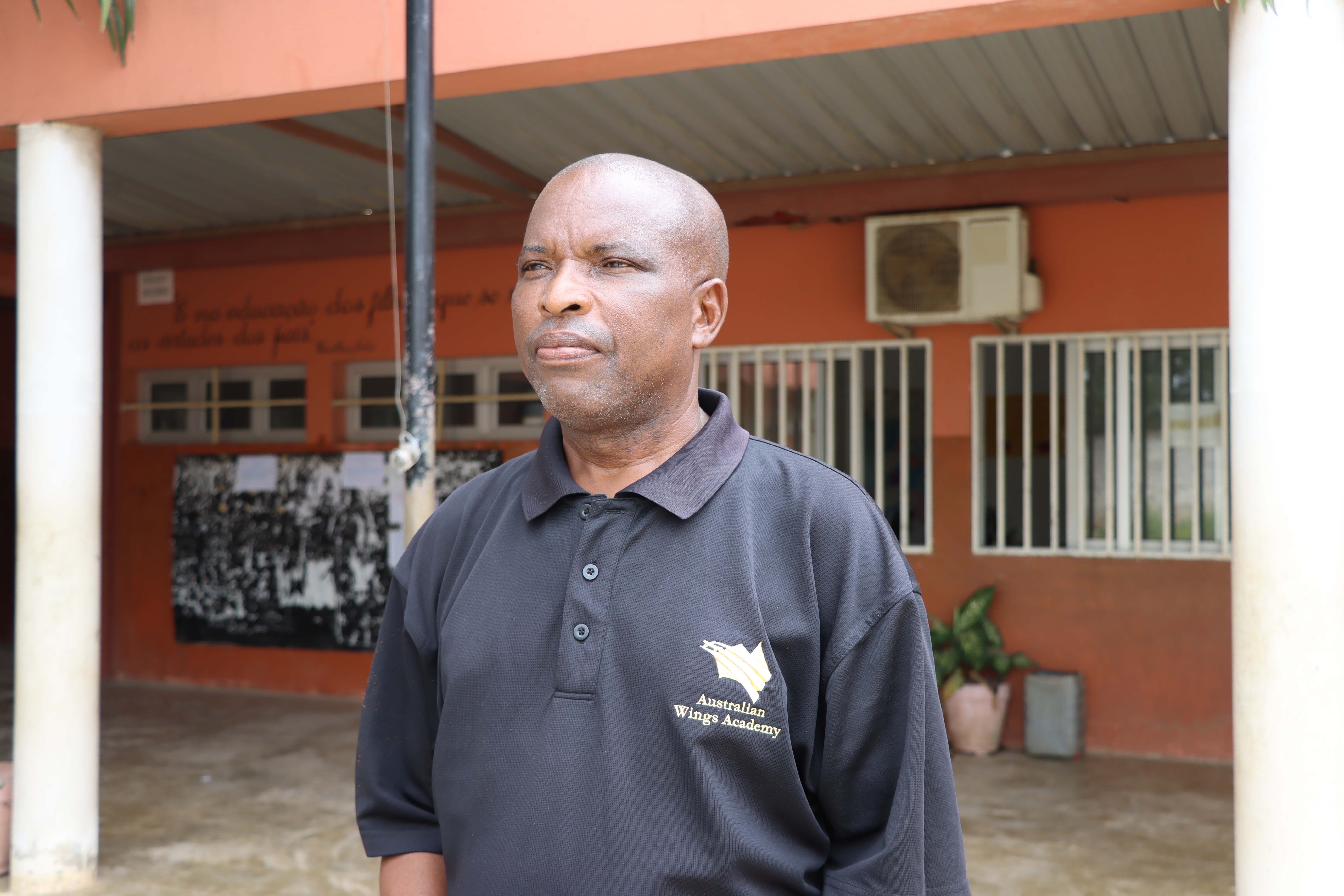 Valeriano Cassinda school director