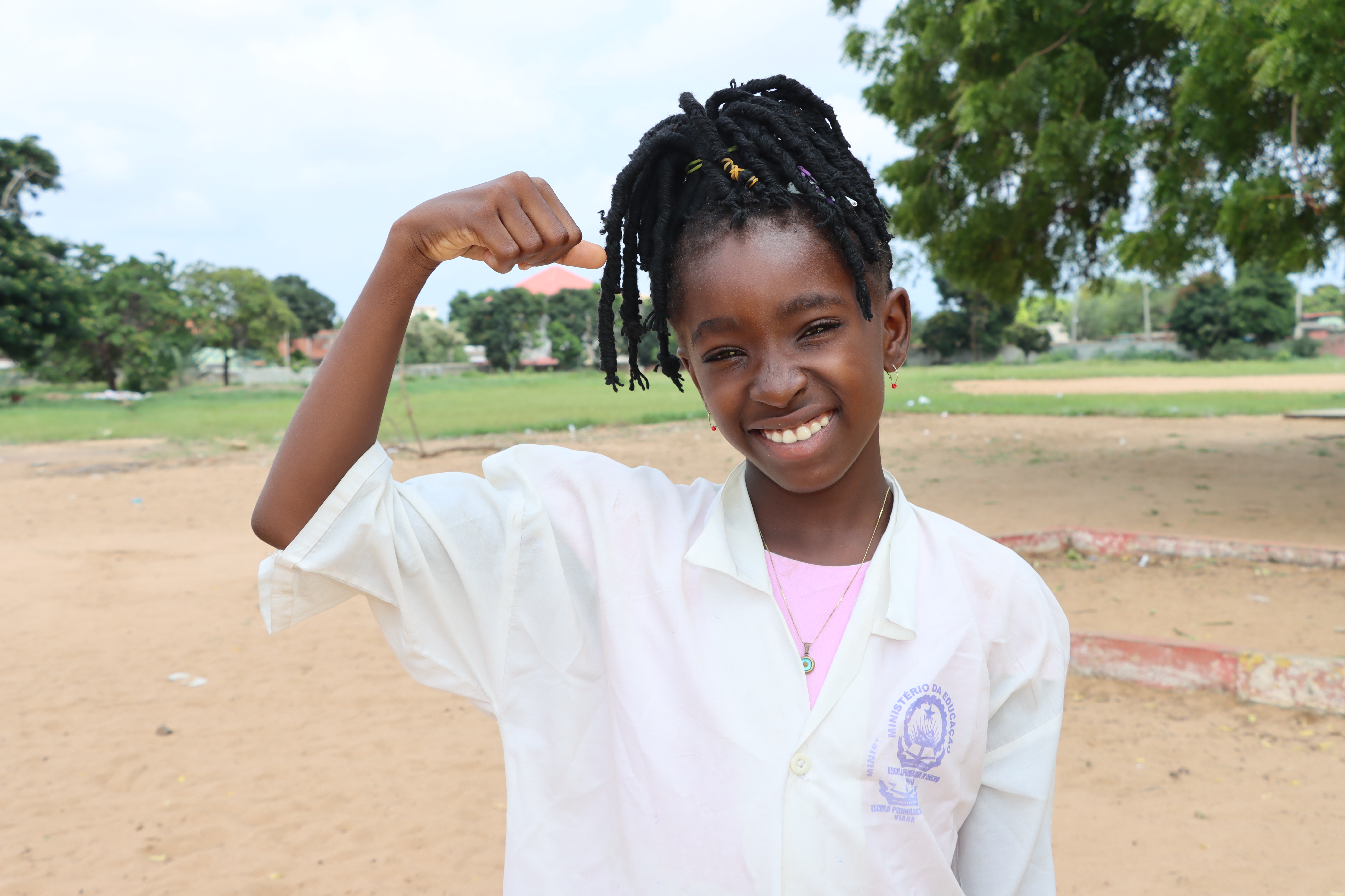 Sofia looks to a hopeful future for herself and her classmates