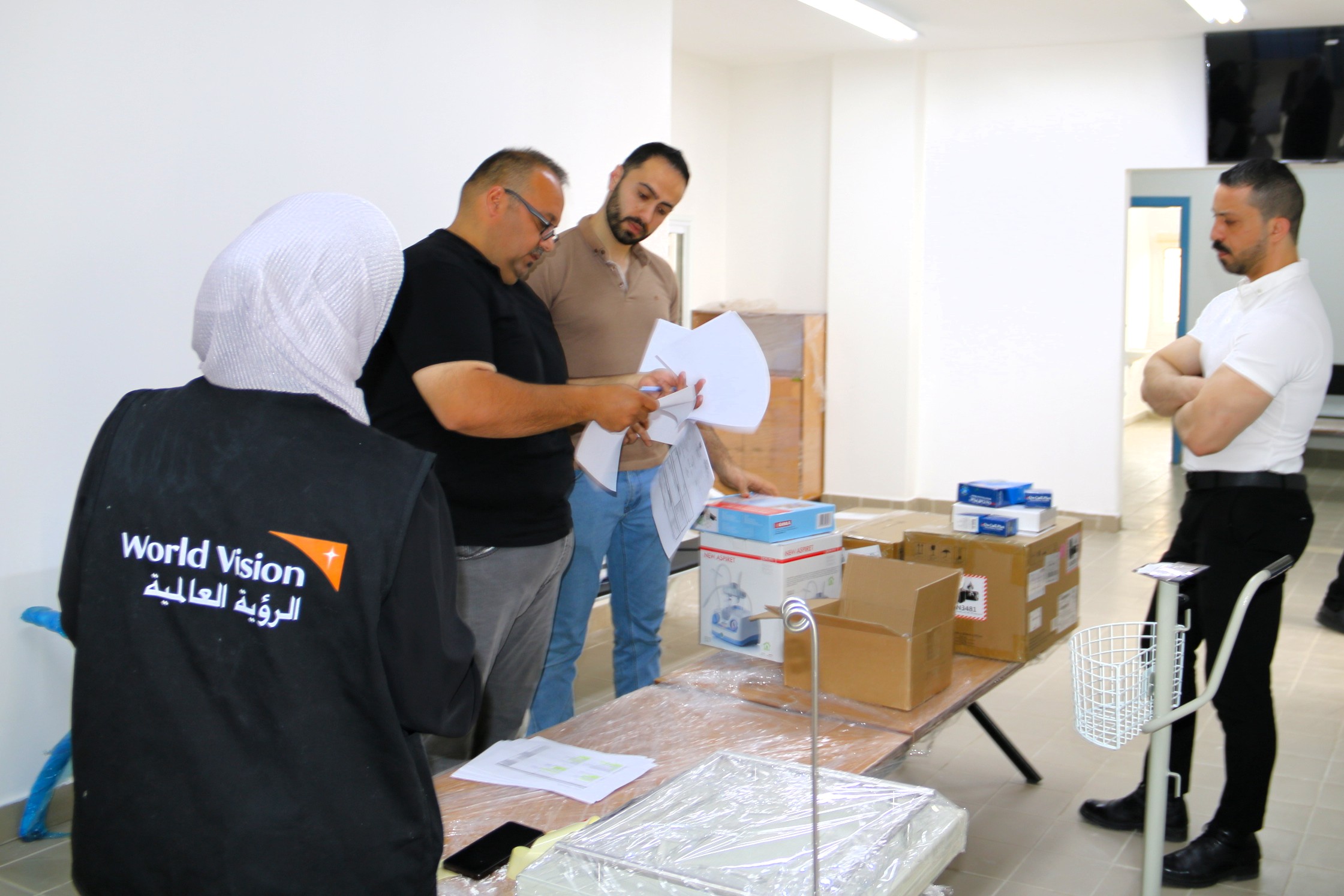 delivery material stabilization point