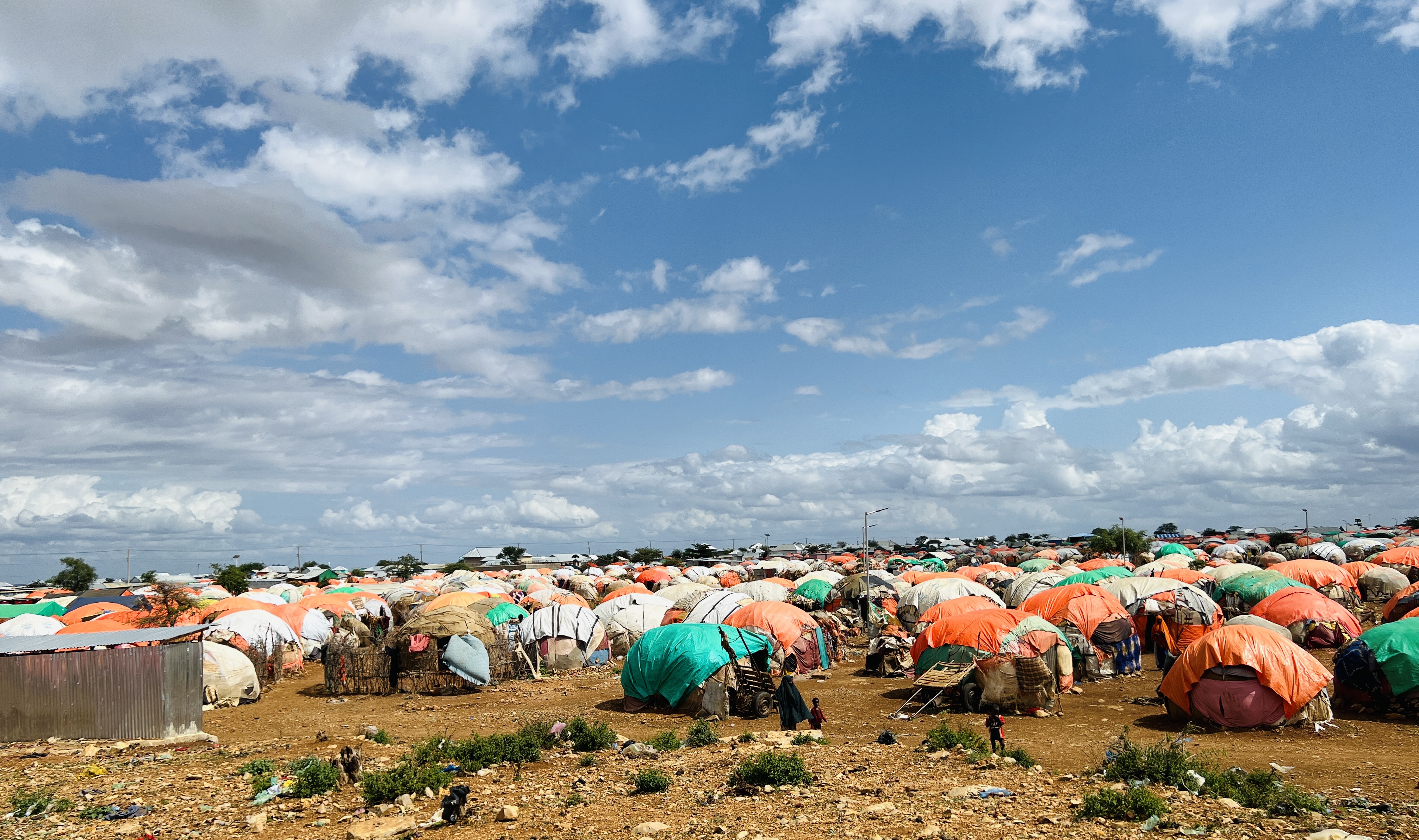 The drought conditions have forced 745,000 persons from their homes since 2021, including 500,000 in the first quarter of 2022,2 the majority who are moving to urban areas with hope of receiving food, water and shelter