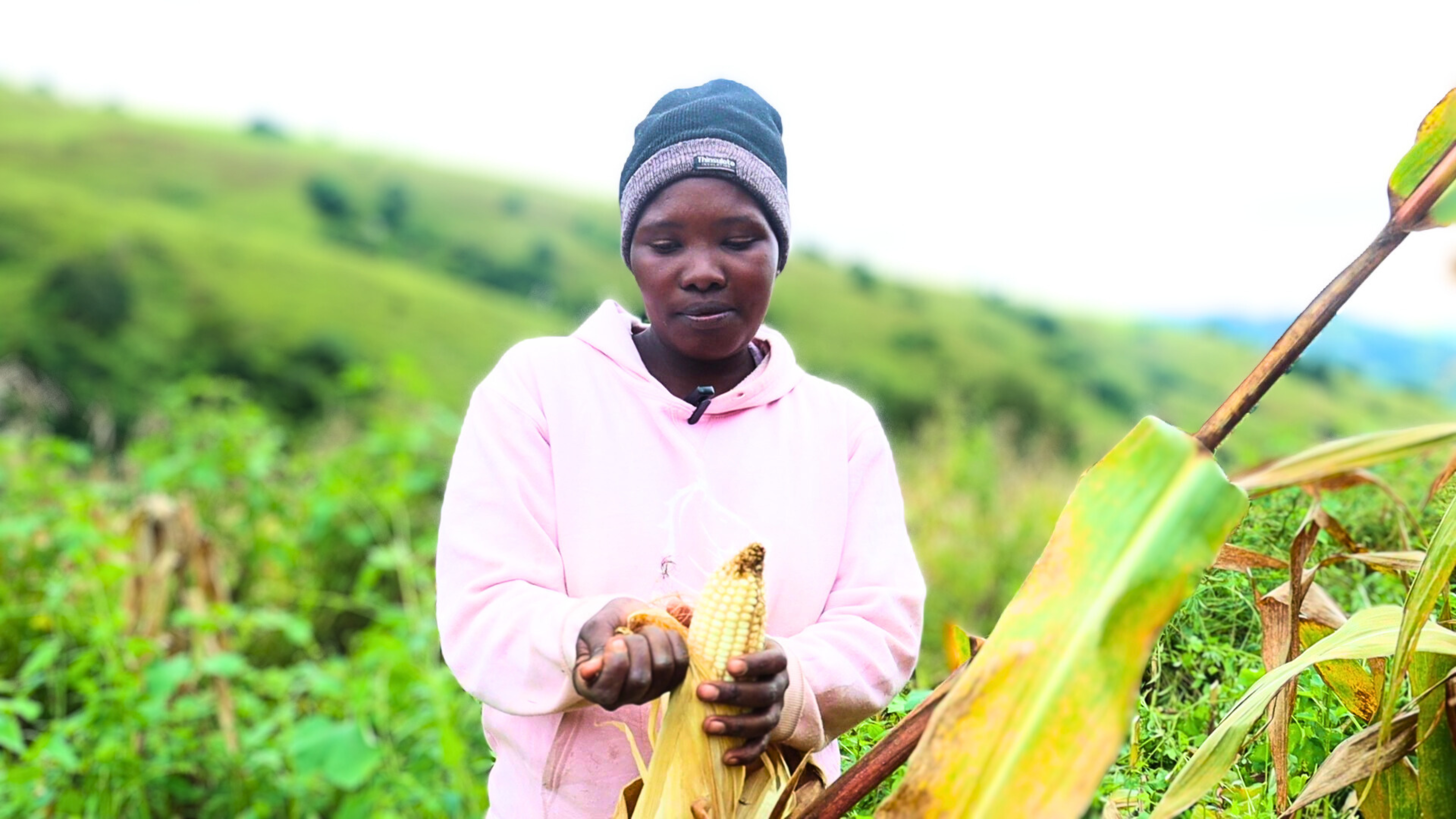 Silungile's family survives through farming.