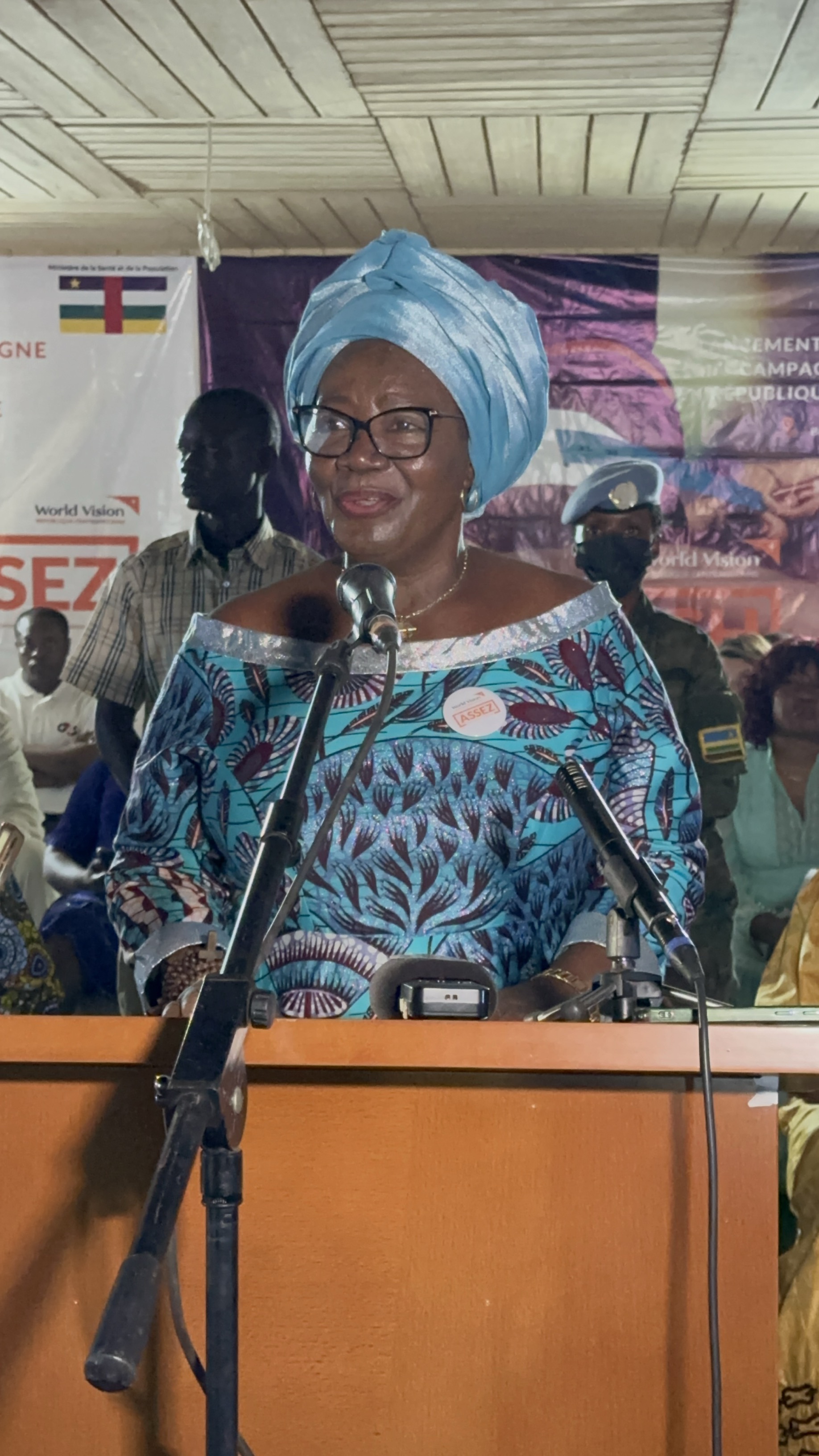 Allocution de la premiere Dame