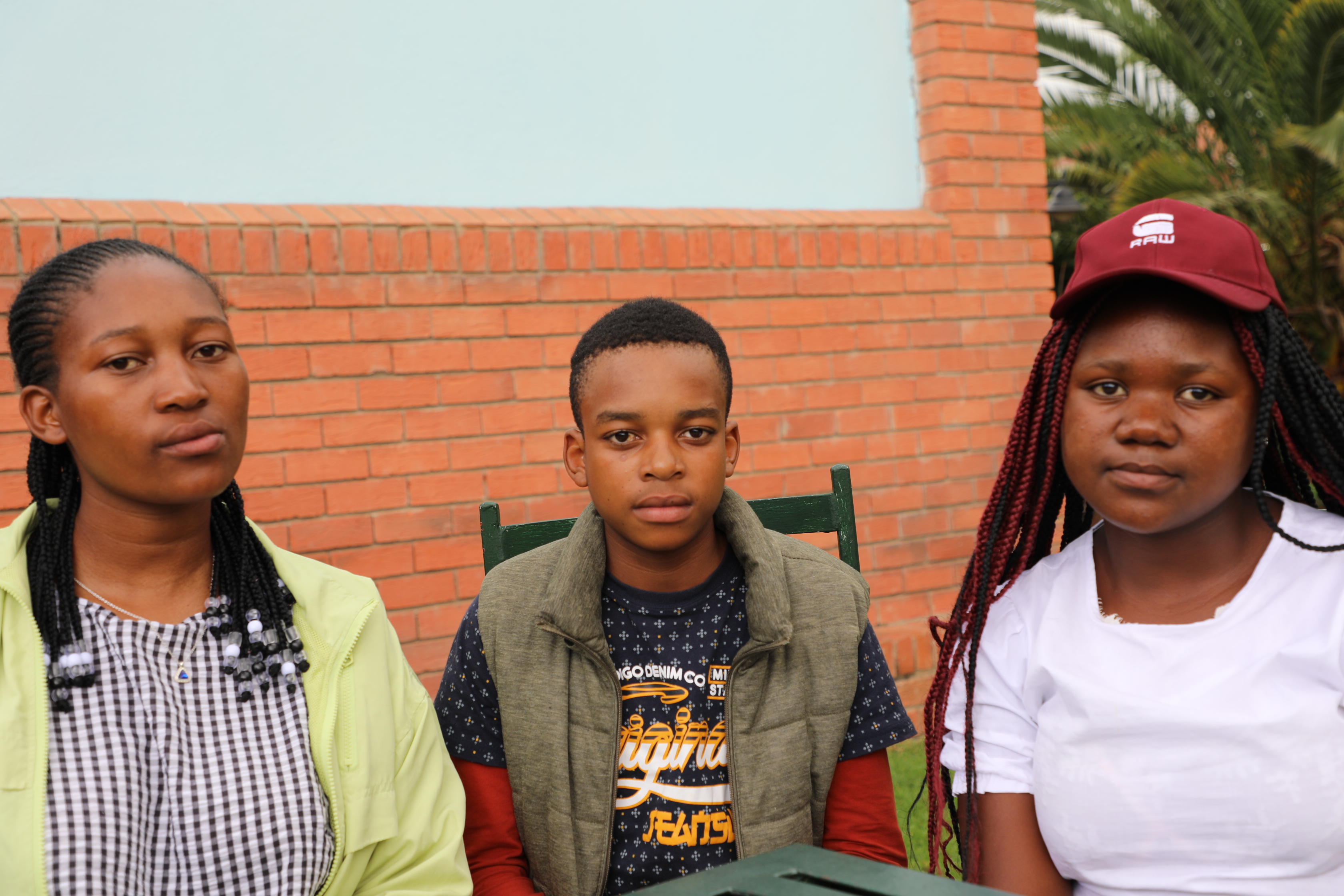 CHidl Parliamentarians: Paballo Letlaka (18), Renang Qekisi (15) and Nthatuoa Ts’ooane (17)  