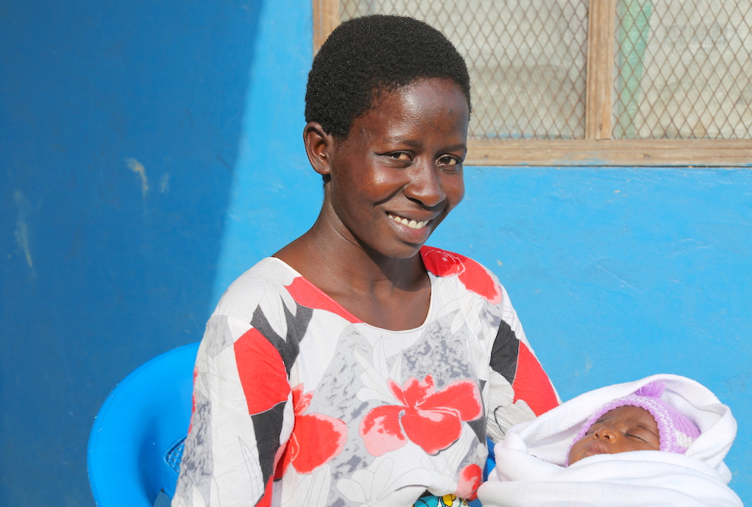 Mary plans to breastfeed her baby exclusively for the recommended six months so as to give the child a good start in life and boost his health.©World Vision Photo/Susan Otieno.