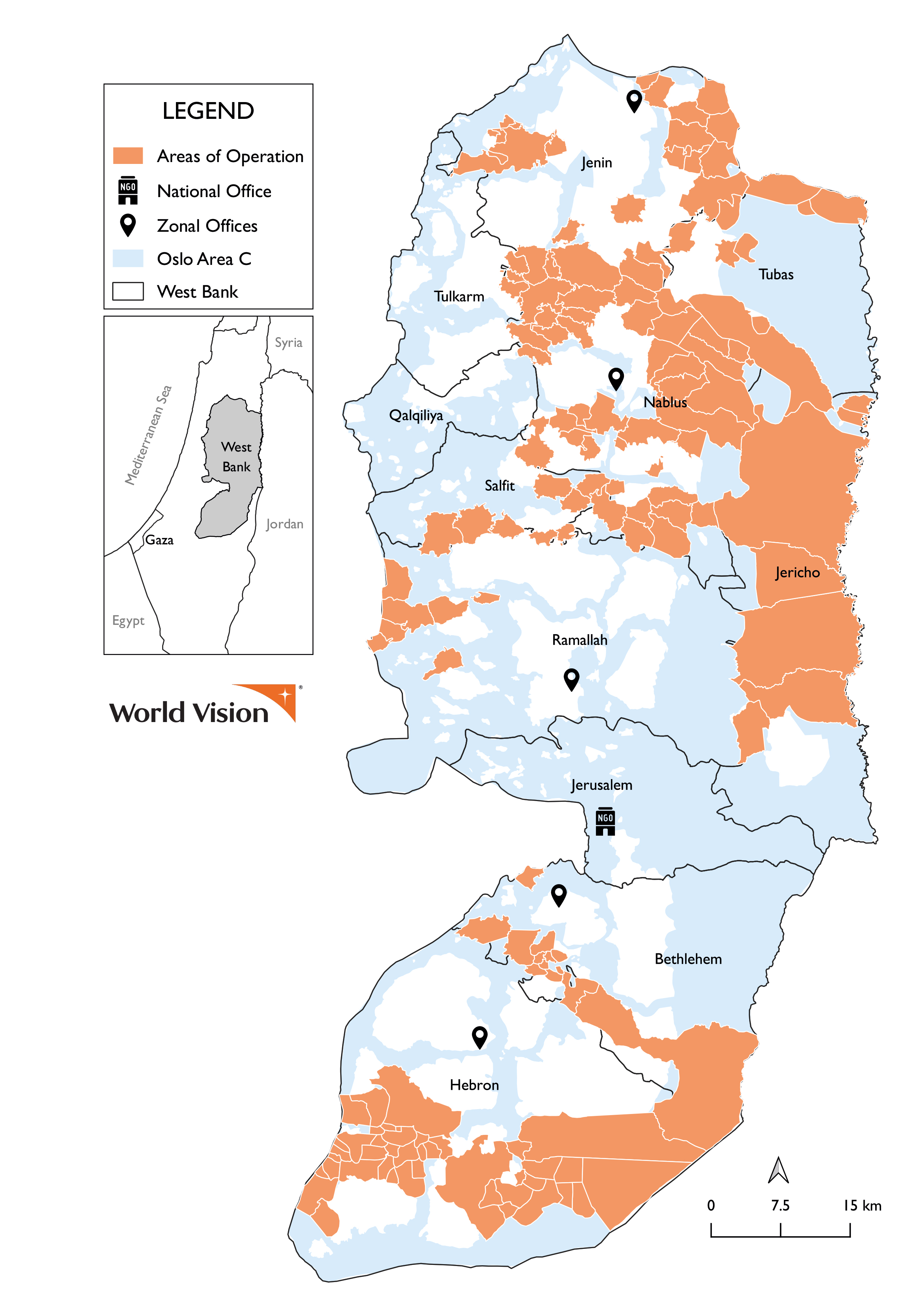 World Vision JWG Map FY21