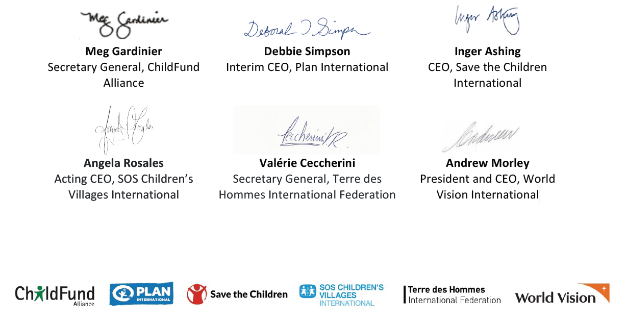 JOining forces signatures