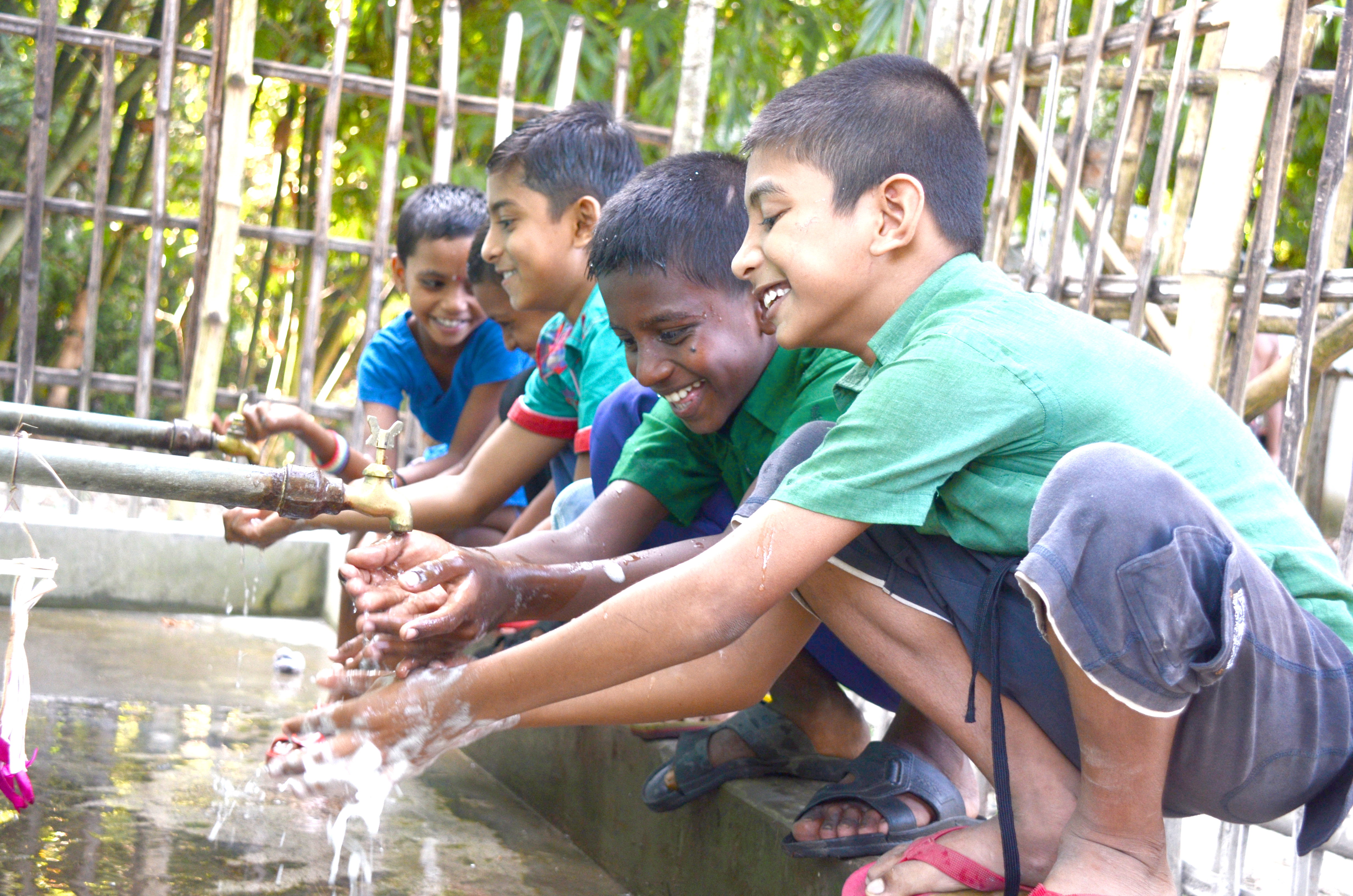 Children benefitted from WASH facilities and services in schools and communities.