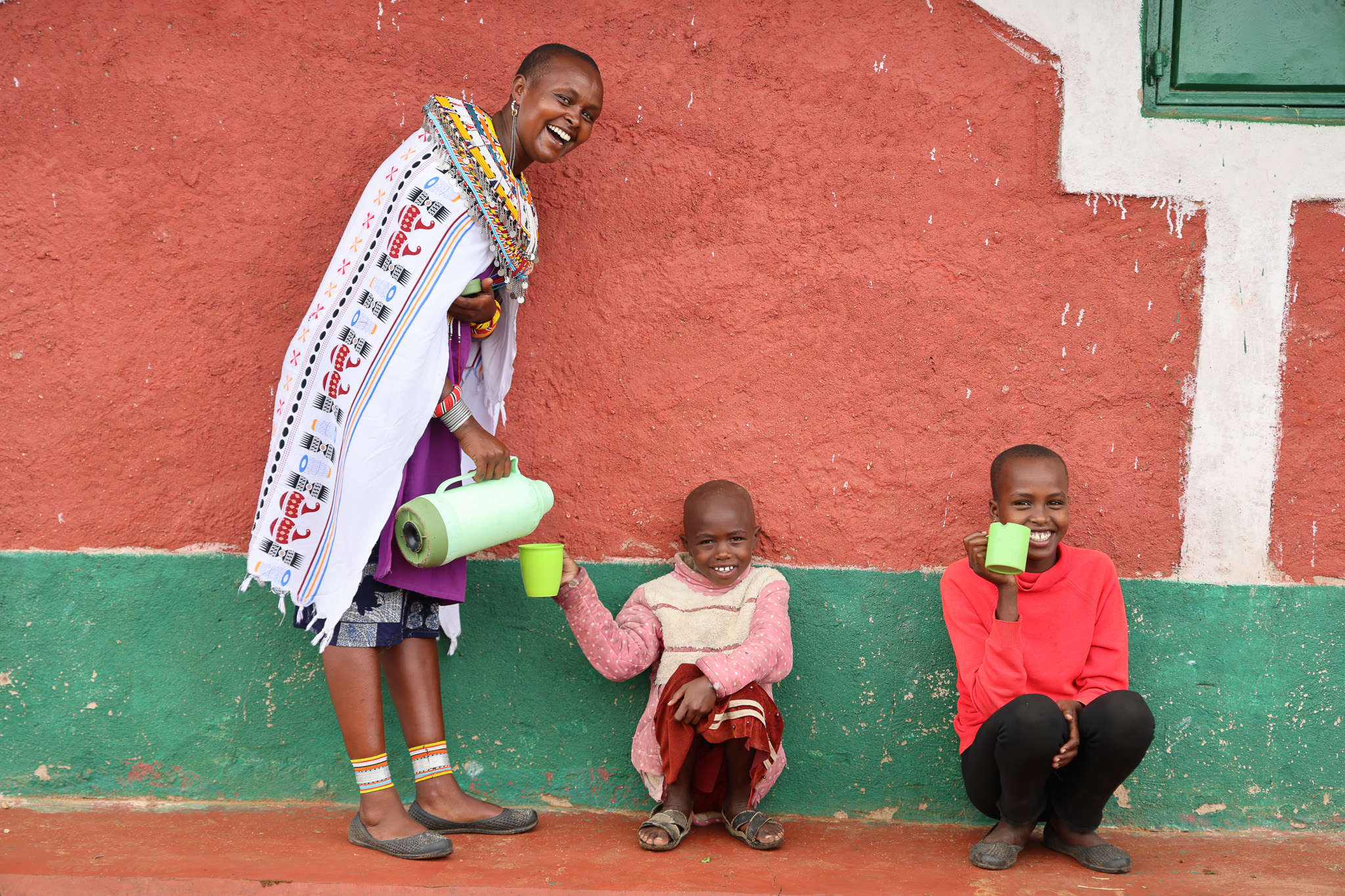 Joy radiates from the faces of Jumaso's children, a reflection of the love and support they receive from their family © World Vision Photo/David Nderitu