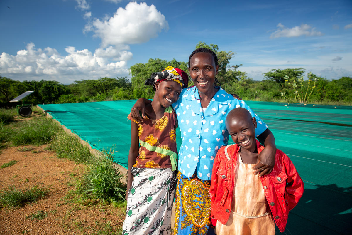 Mother of sponsored children in Kenya highlights the connection between water and livelihoods.