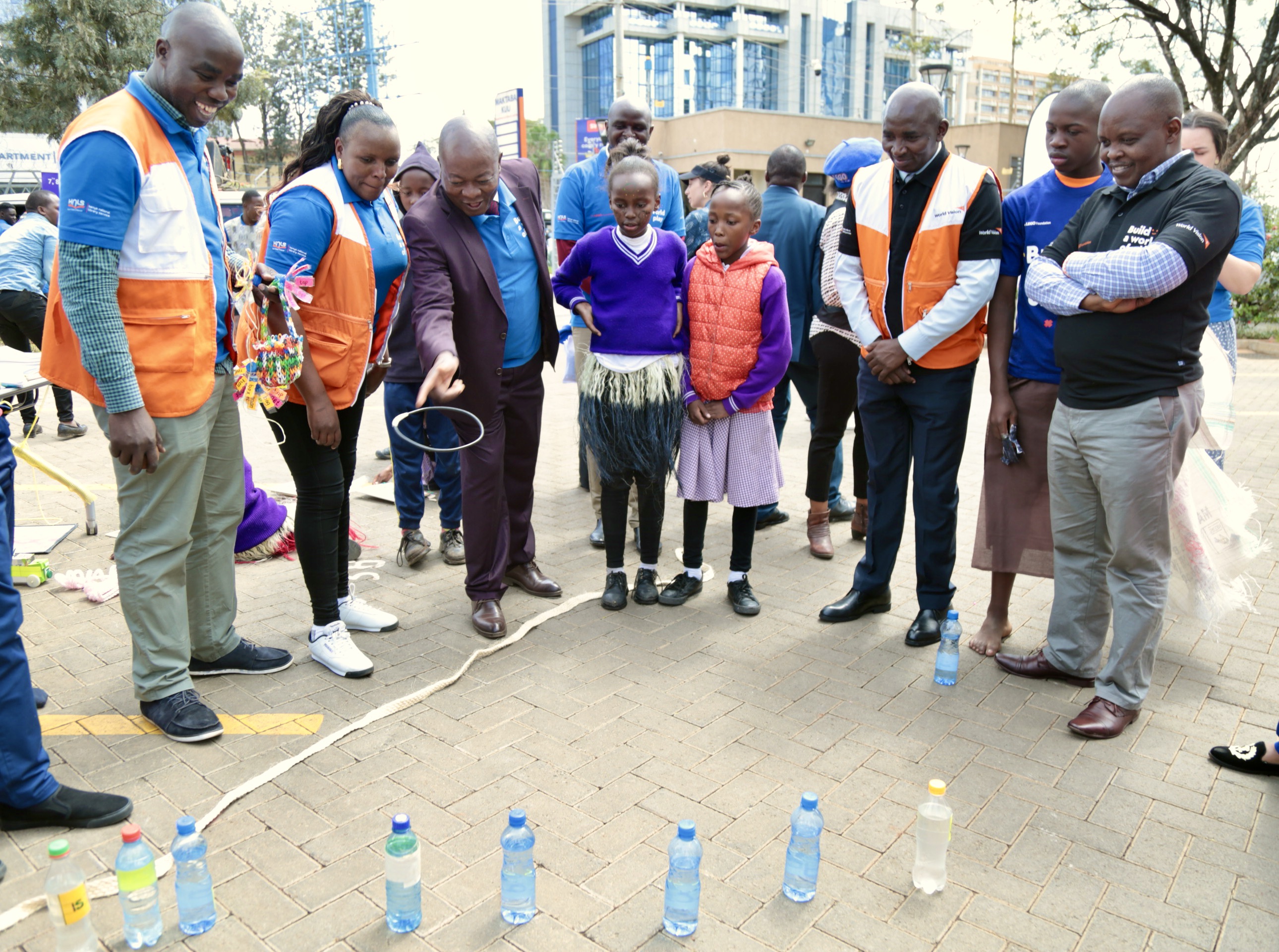 The KNLS Ag CEO Dr Charles Nzivo at the launch of the campaign