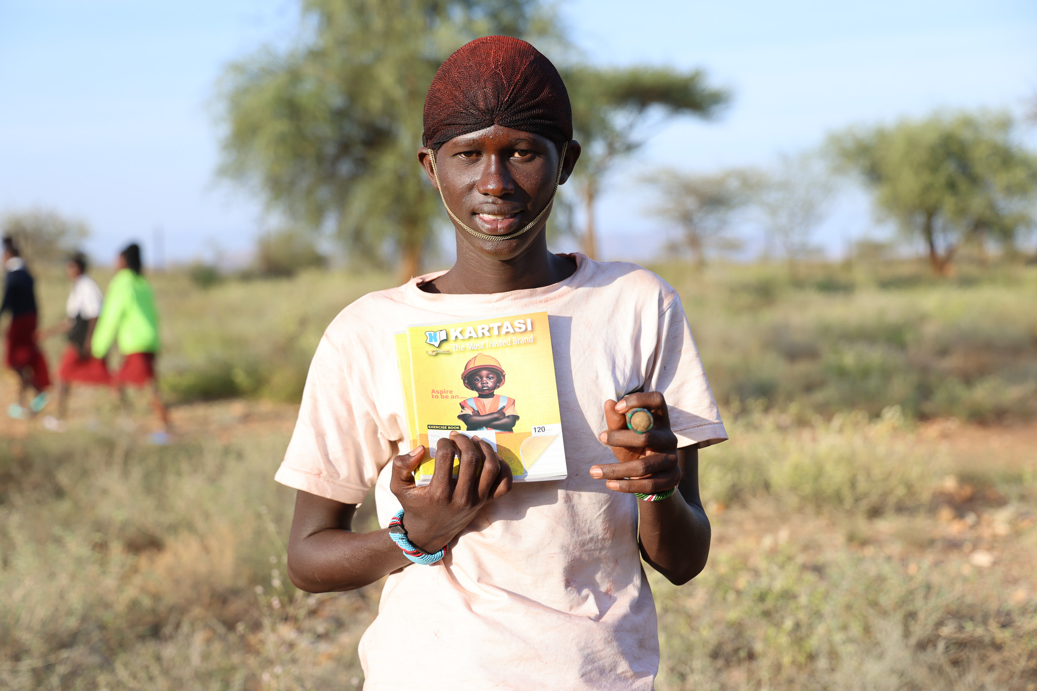 Kushra Lengewa hopes to pursue a vocational course after acquiring the literacy and numeracy skills © World Vision Photo/David Nderitu