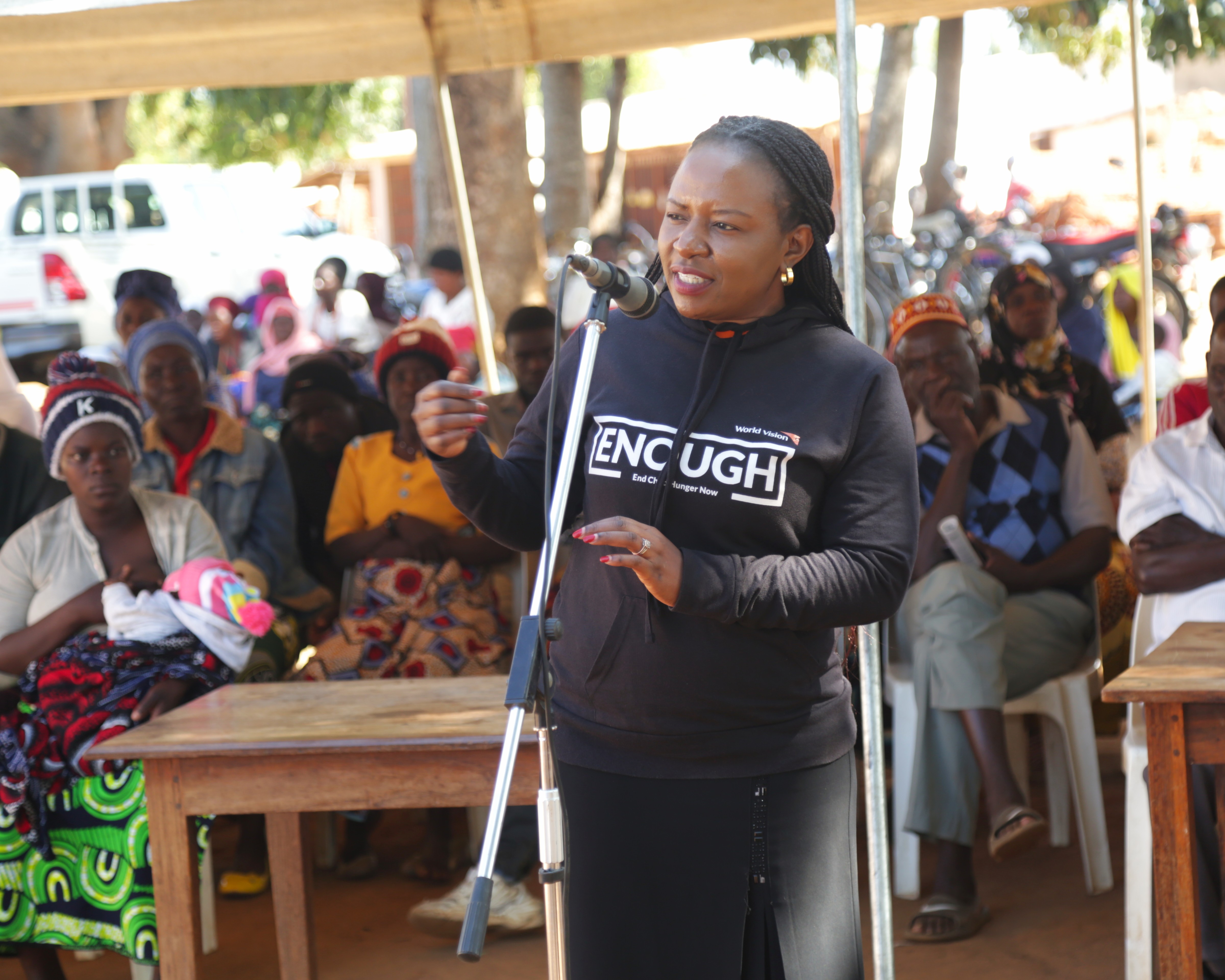 Lizzie Lombe, Advocacy, World Vision Malawi Campaigns, and Safeguarding Manager 