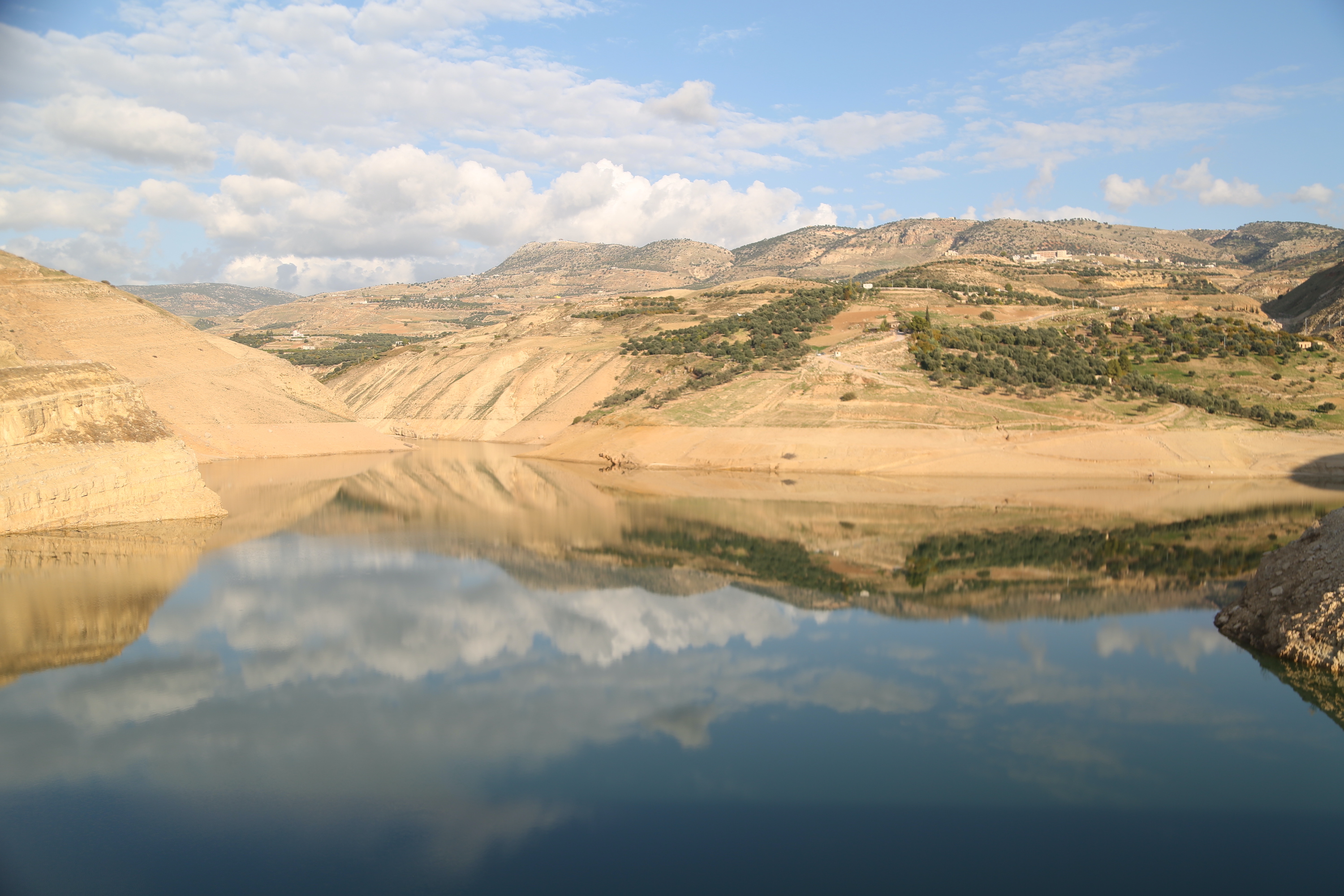 Kufranja Dam, northern Jordan