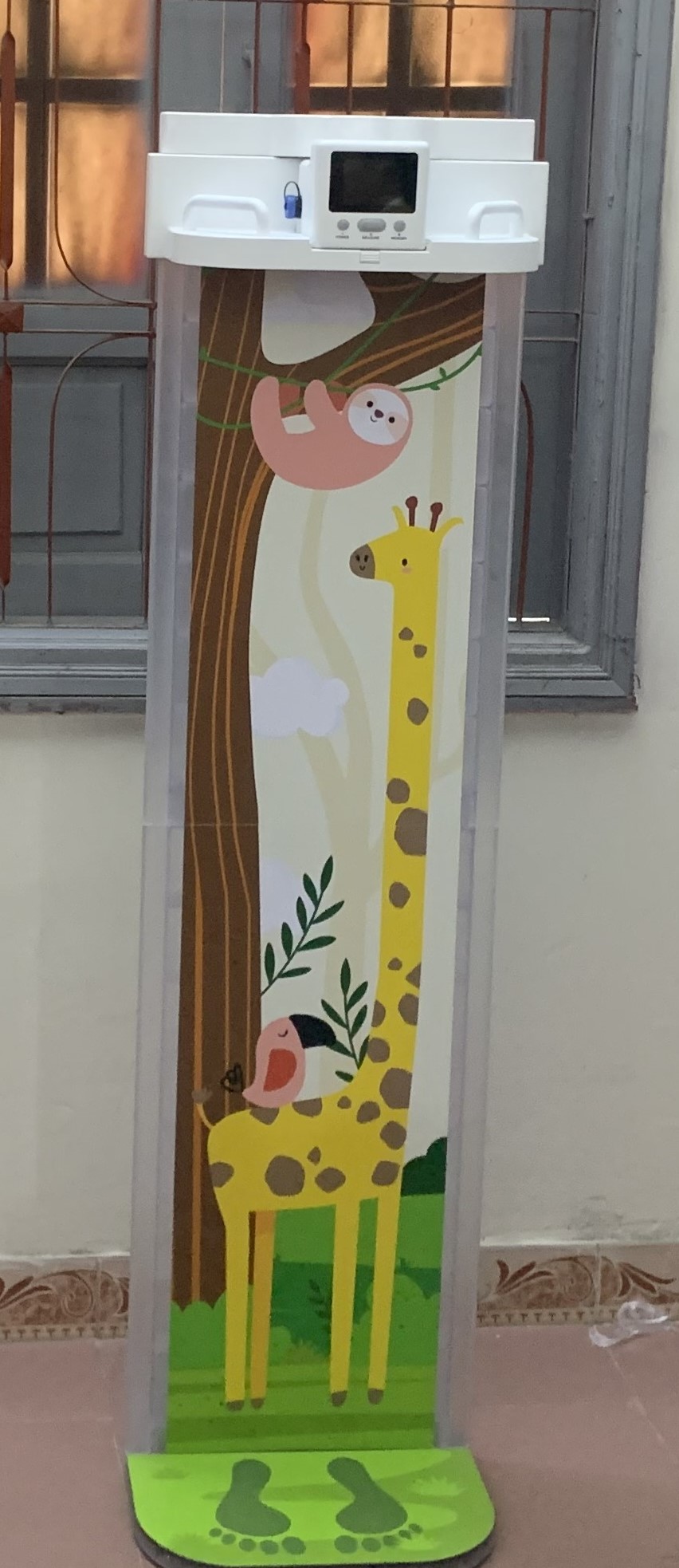 Laser Height Measuring Device