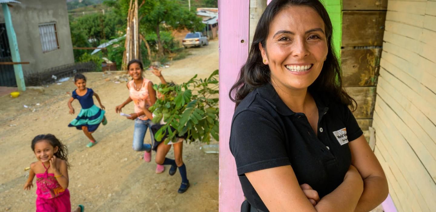 Mayerly came back to World Vision where she now works as a communications director