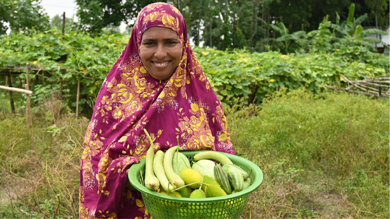 Abu and Muslima are one of the 6,855 couples who participate in the MenCare program of BIENGS project being implemented in the rural sub-districts of Bangladesh.