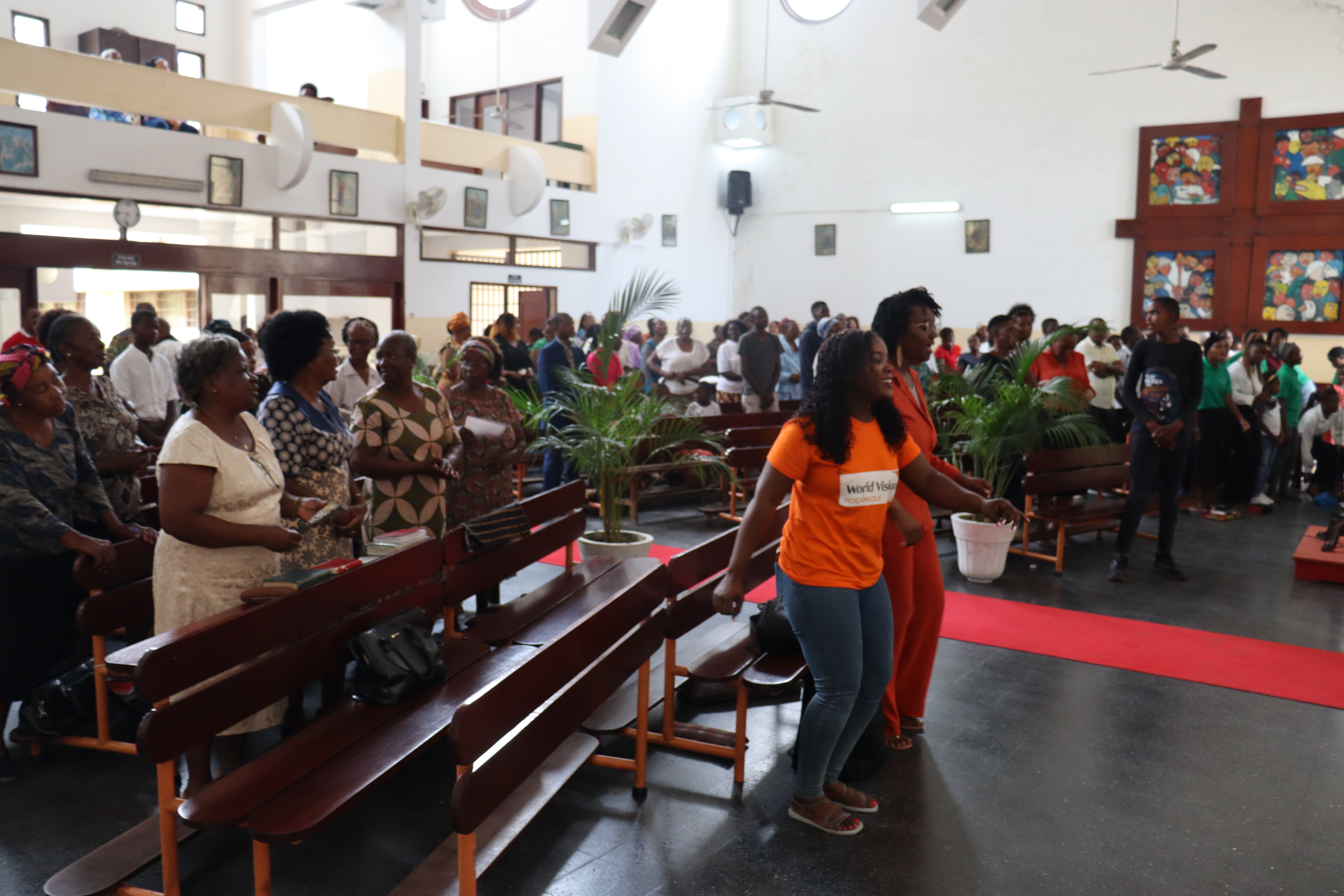 Diolene Gimo, Campaign and Faith Leaders Engagement Manager at World Vision in Mozambique.