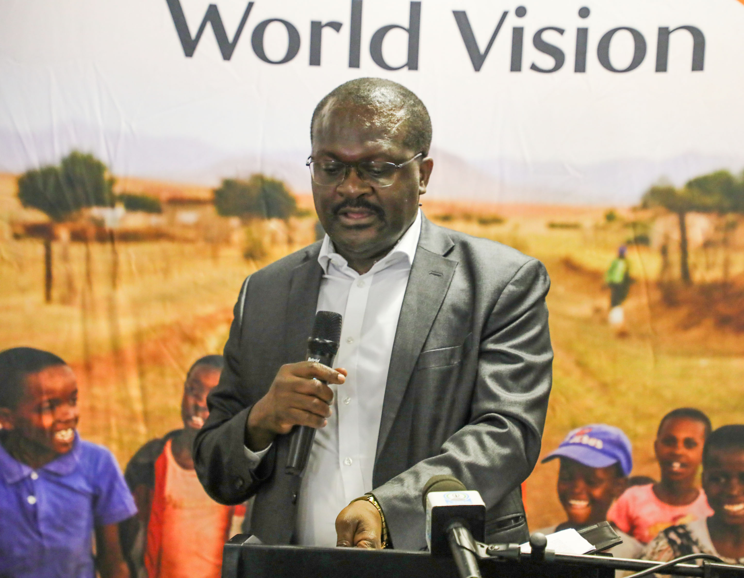 James Chifwelu at the launch of the Faith Partnerships for Environmental Stewardship and Climate Action Project 