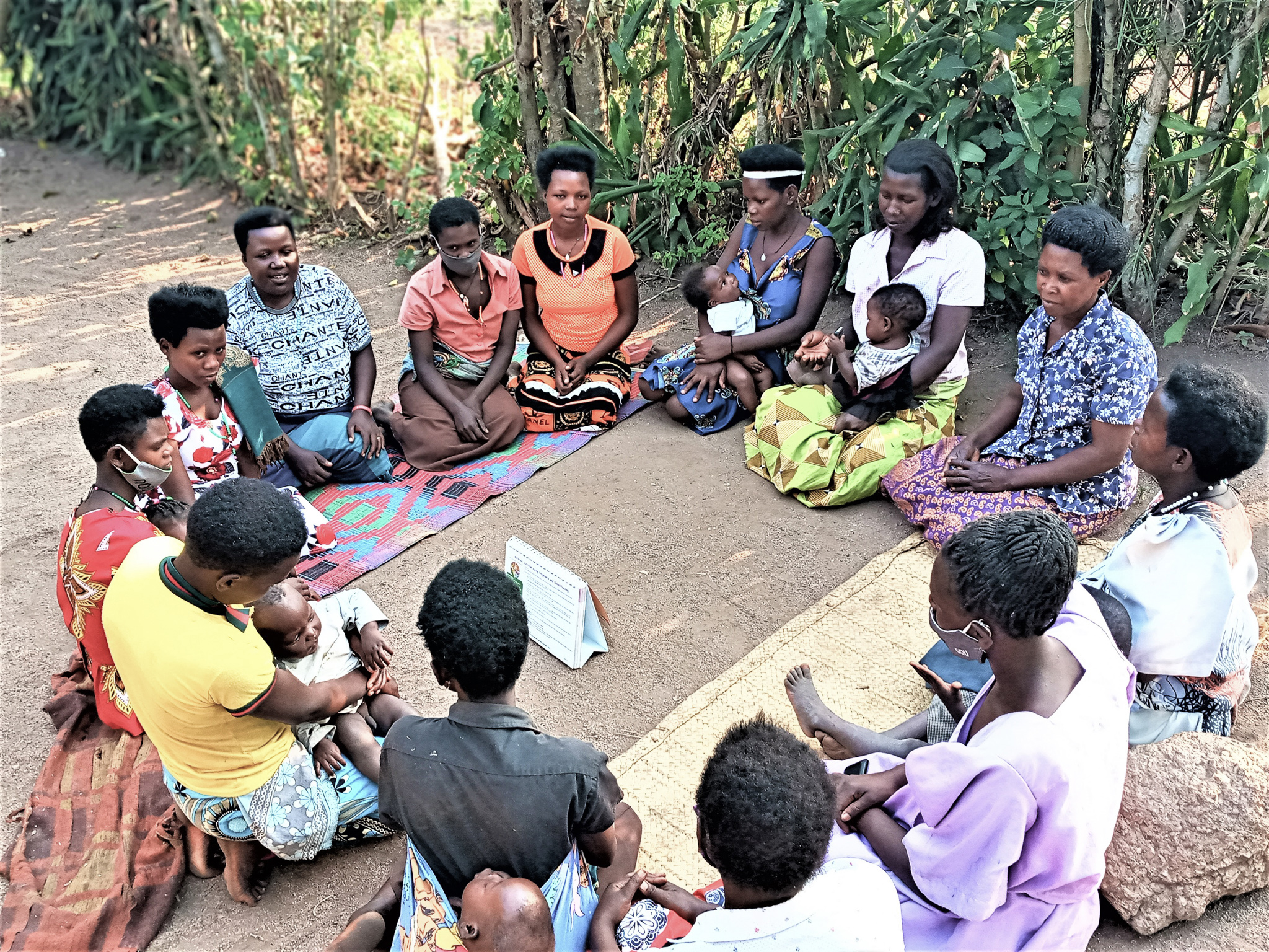 World Vision Uganda Health Nutrition Breastmilk Breastfeeding Week Mother Care Groups