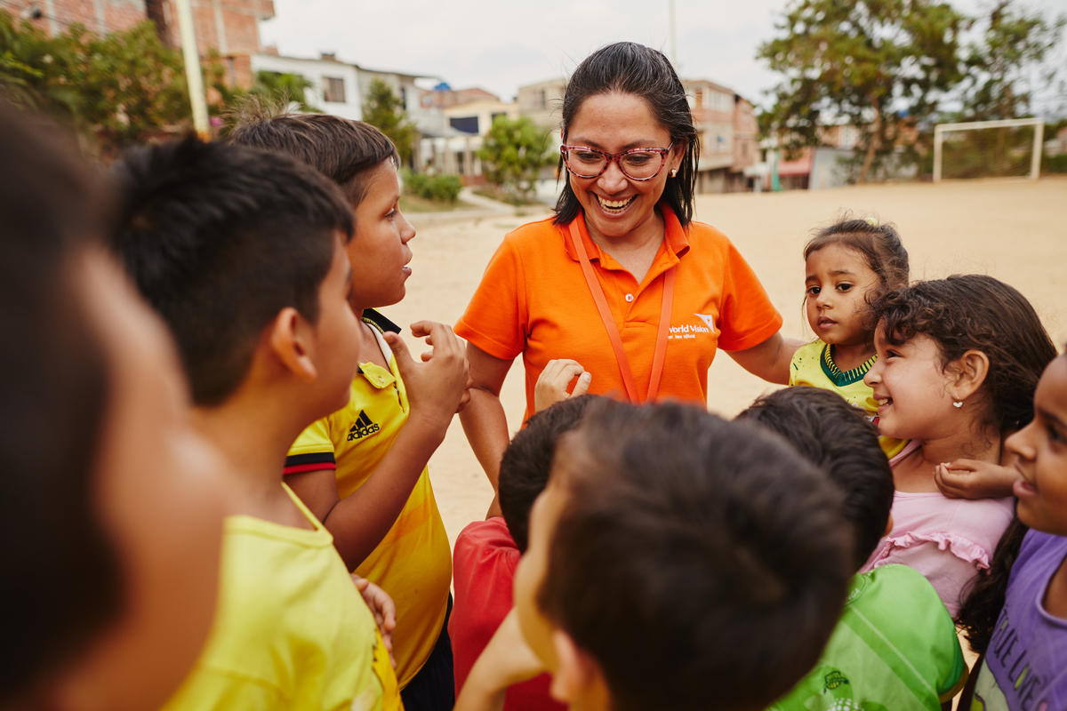 A total of 30,355 children (12,981 registered and 17,374 not registered) have been impacted by World Vision in Colombia.