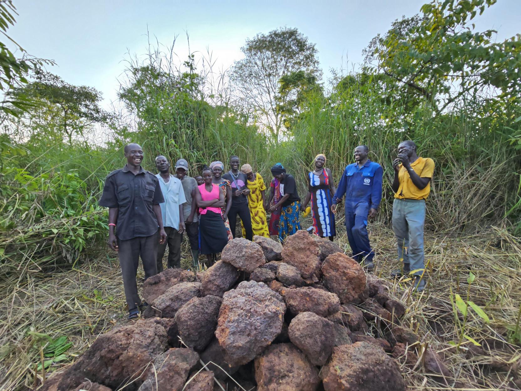 Farmers in Masumbo