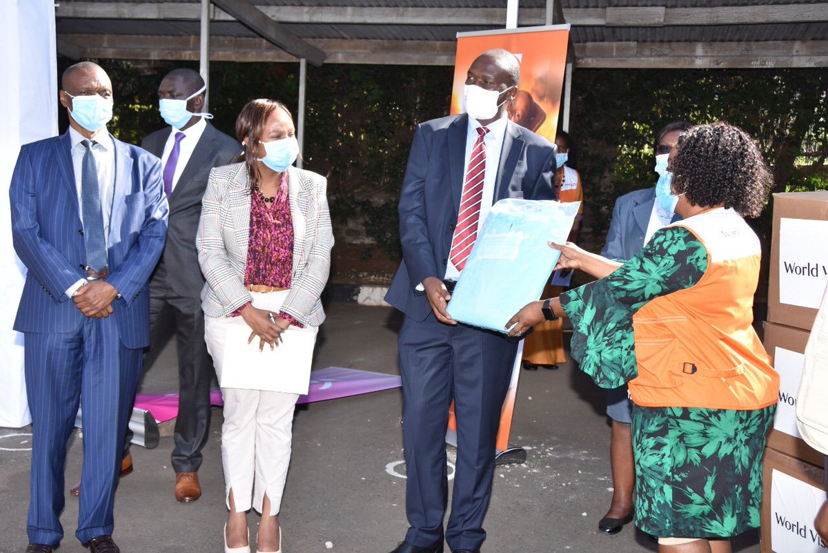 The donated Personal Protective Equipment (PPE) kits will help strengthen health systems and enhance the capacity of health workers to address the #COVID19 challenge in Kenya.