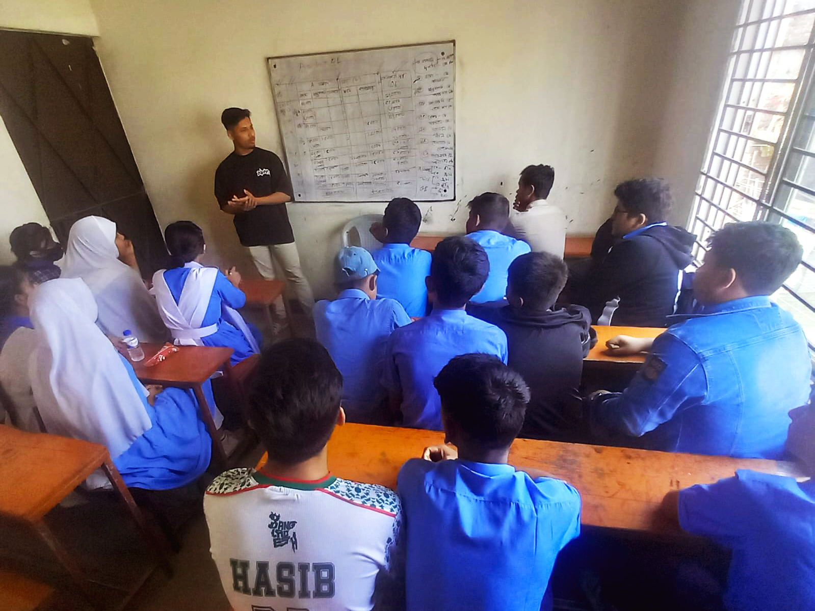 Nahin a youth peer educator empowering adolescent on asrhr.