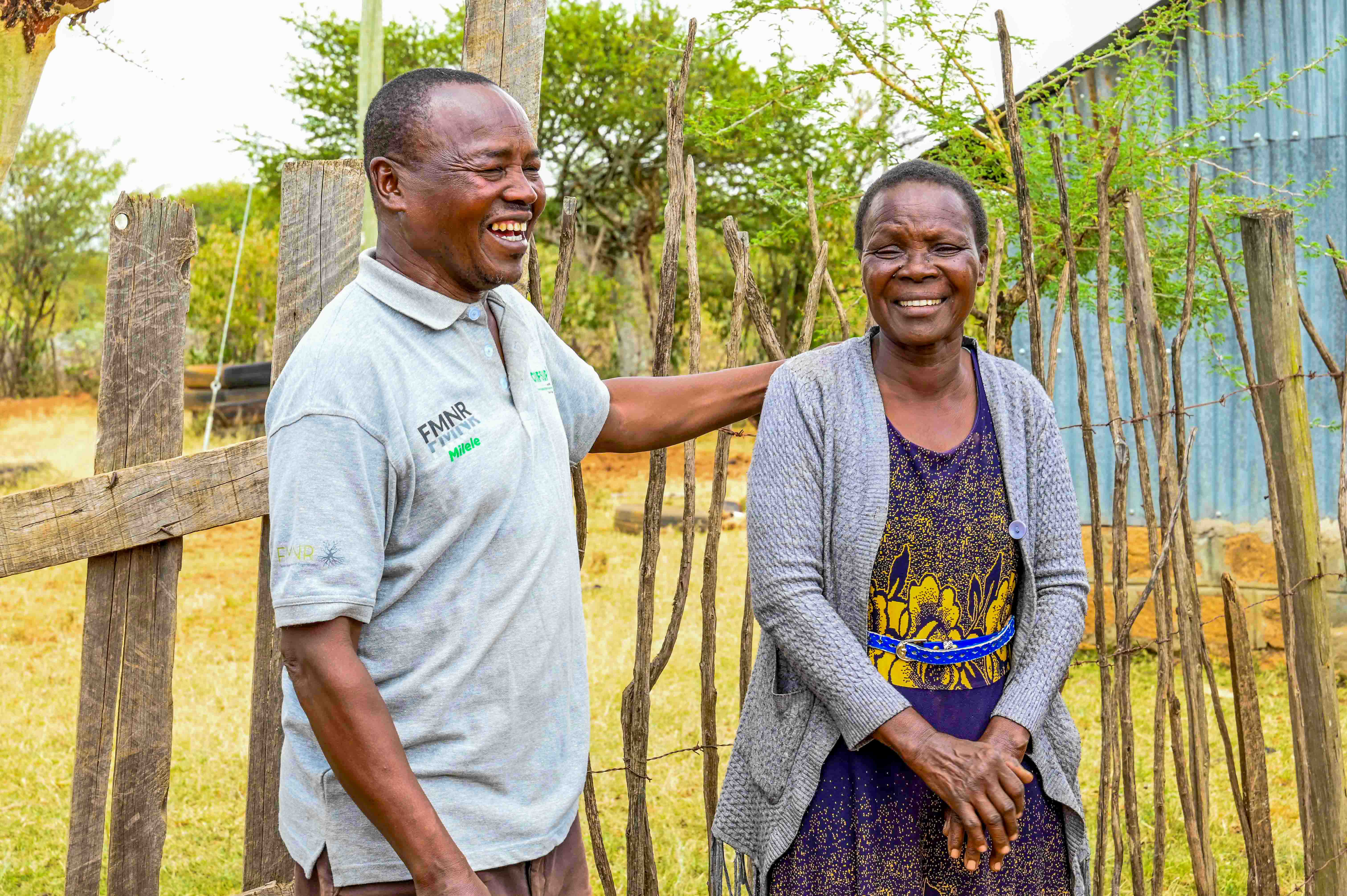 Zakayo boasts over his healthy physique, delightfully crediting his wife's cuisine for it.