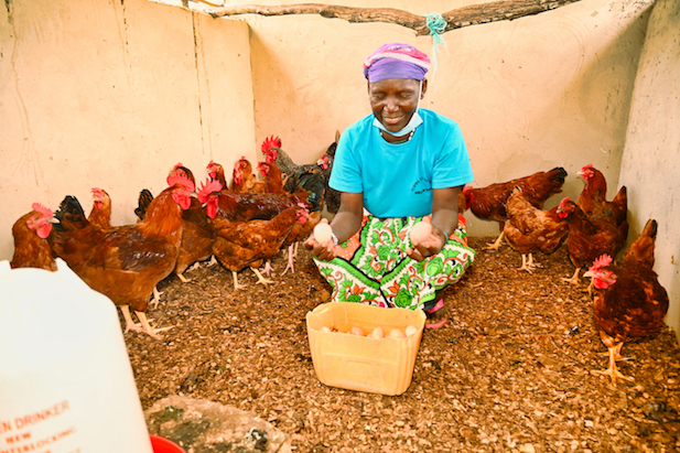 With improve household income, families can overcome the adverse economic effects of COVID-19. God will see us through the pandemic. We need to stop being afraid and have faith in Him. ©World Vision Photo/Allan Wekesa..