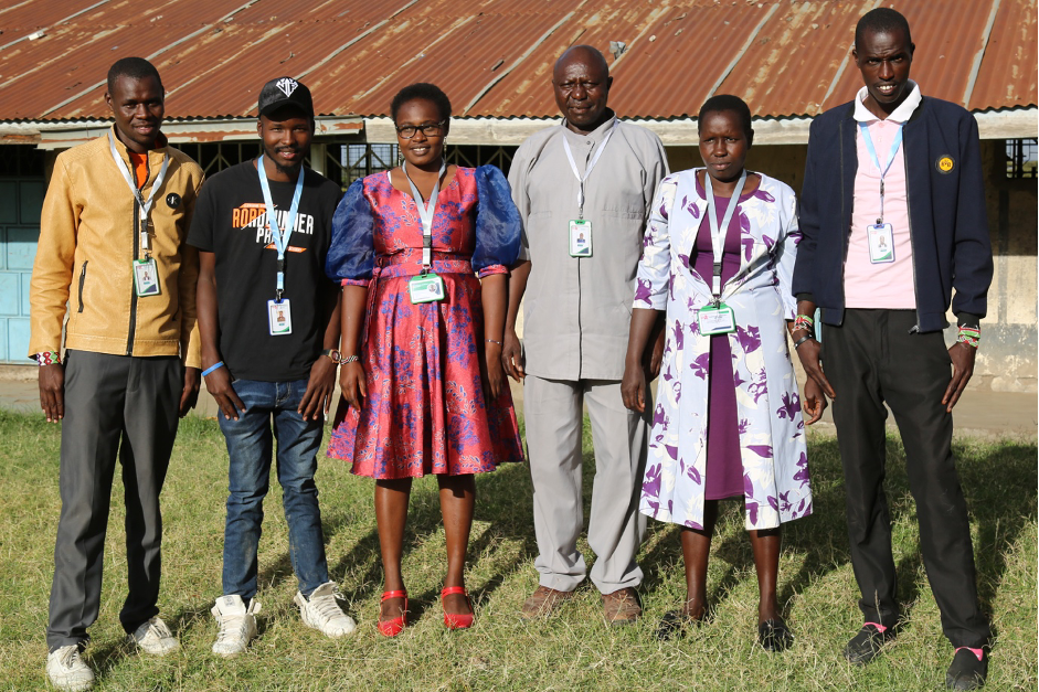 Some members of Kapkilimo Advocacy Group after their routine meeting. The group has been advocating for peace, an end in FGM and other forms of violence against children in Kirindon, Narok, Kenya. 