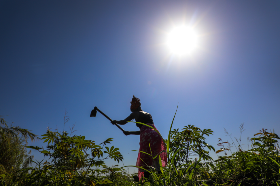 World Vision Uganda supports refugee families to adopt block farming to improve food security.