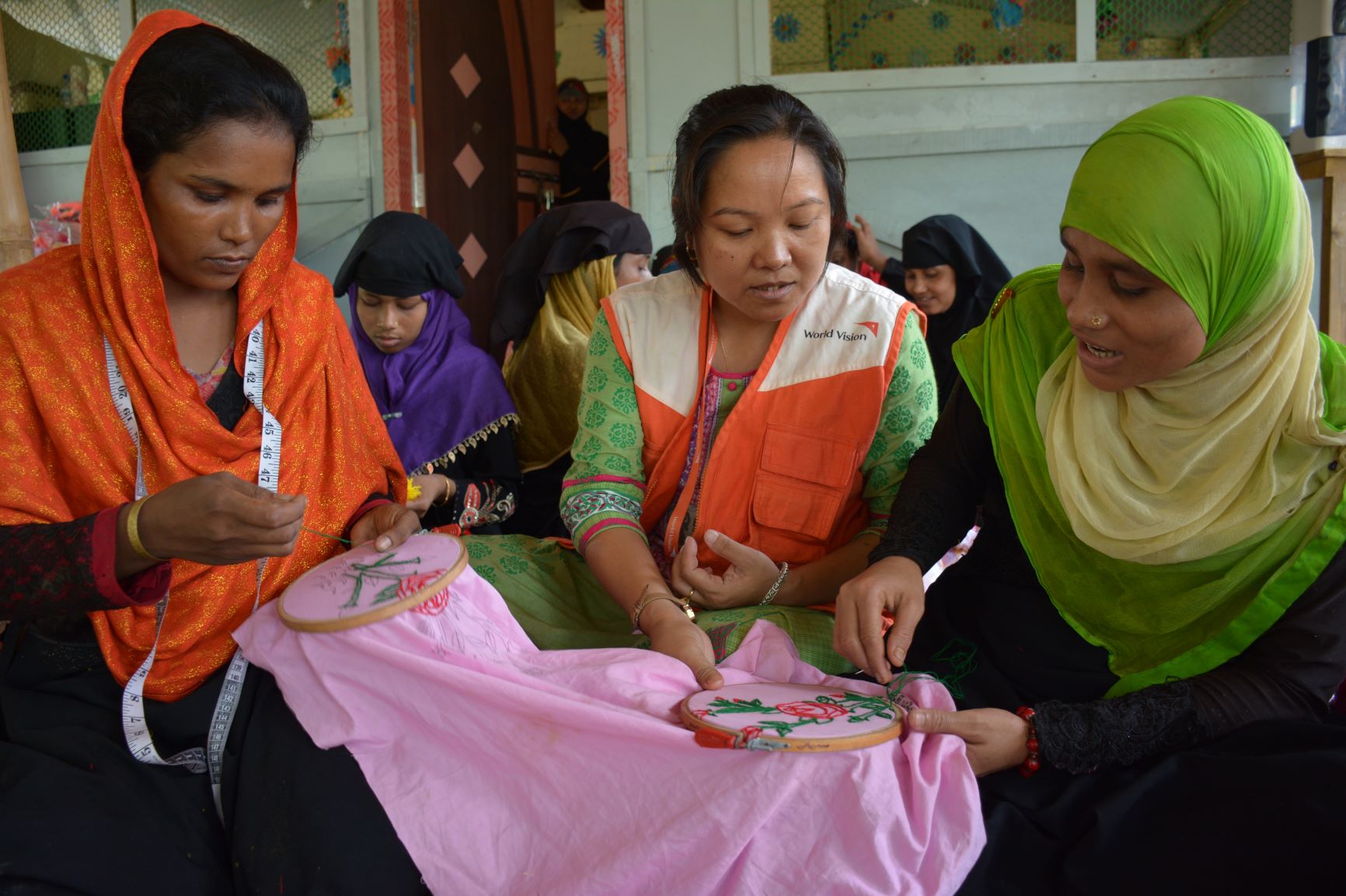 Sharly Mayshew Prue—Award-winning visionary teaches Rohingya women new skills