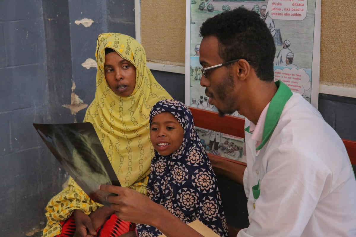 Family in Somalia