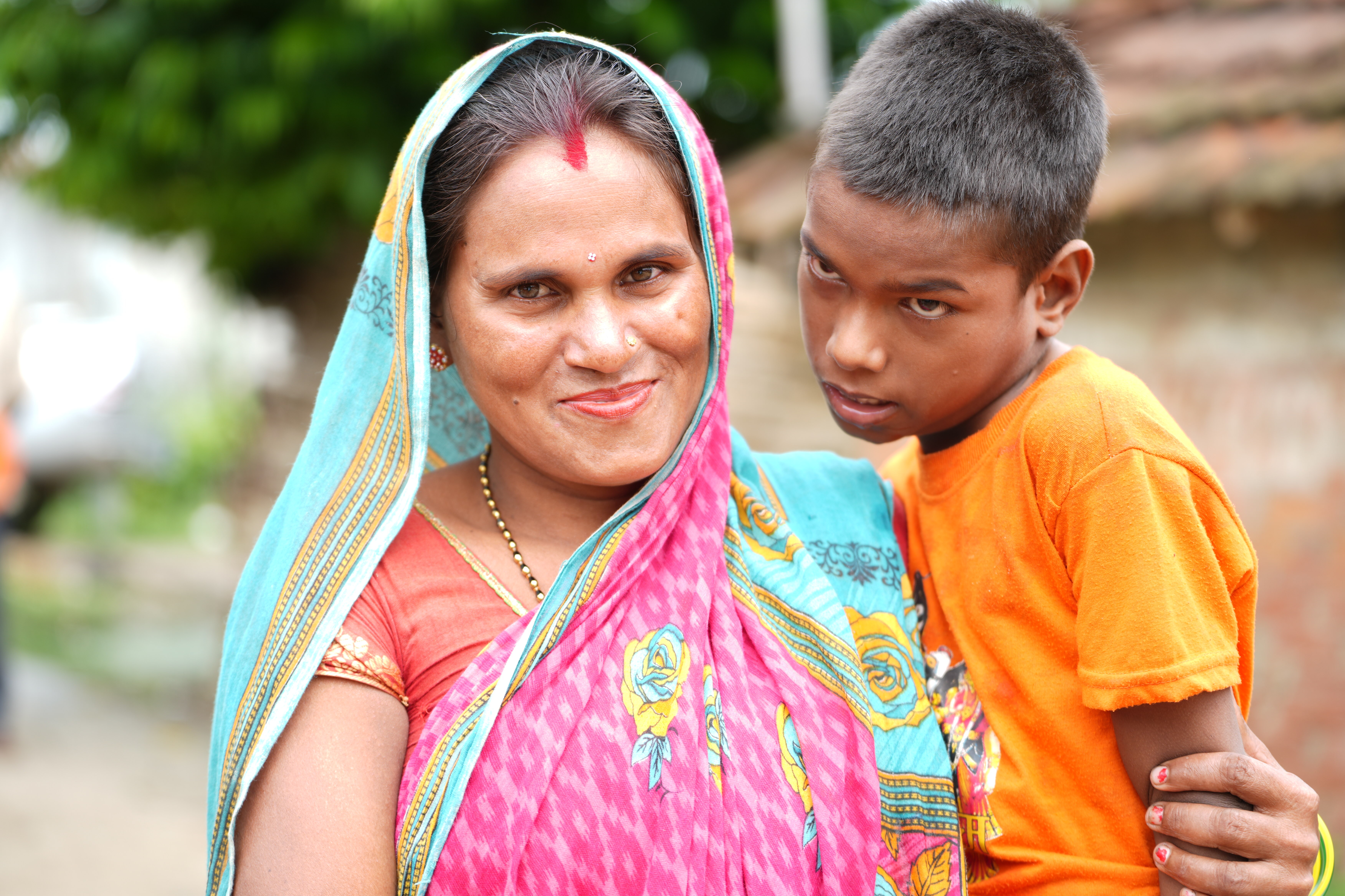 Lalita spends her days caring for Shivsankar, whose disability affects his mobility.