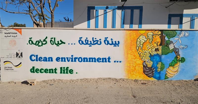 Community Murals Promote Environmental Awareness Across 40 Palestinian Communities