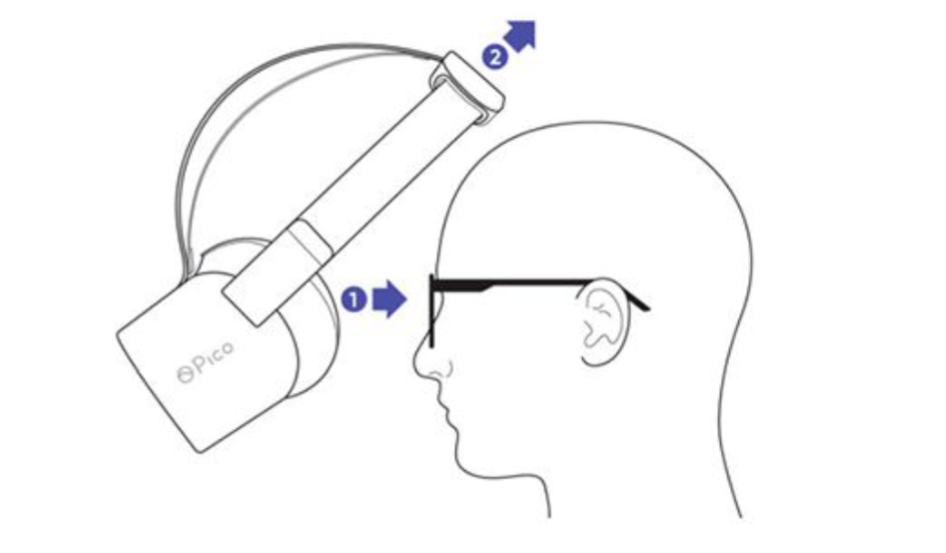 VR headset instructions
