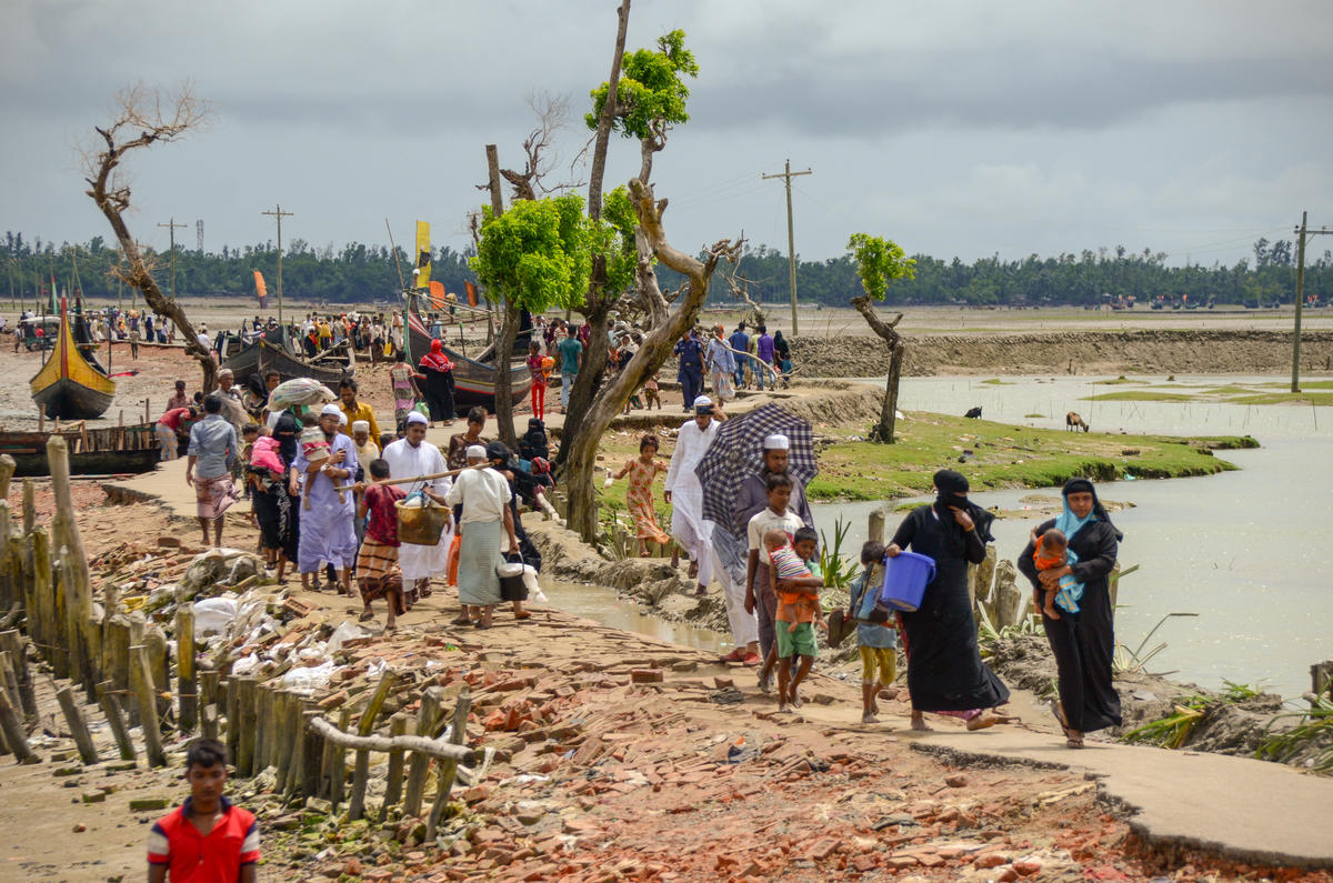 Two years ago, 740,000 Rohingya people their homes in Myanmar to escape violence and persecution.  Carrying little except their desperate will to survive, they embarked on long journey to safety in Bangladesh.