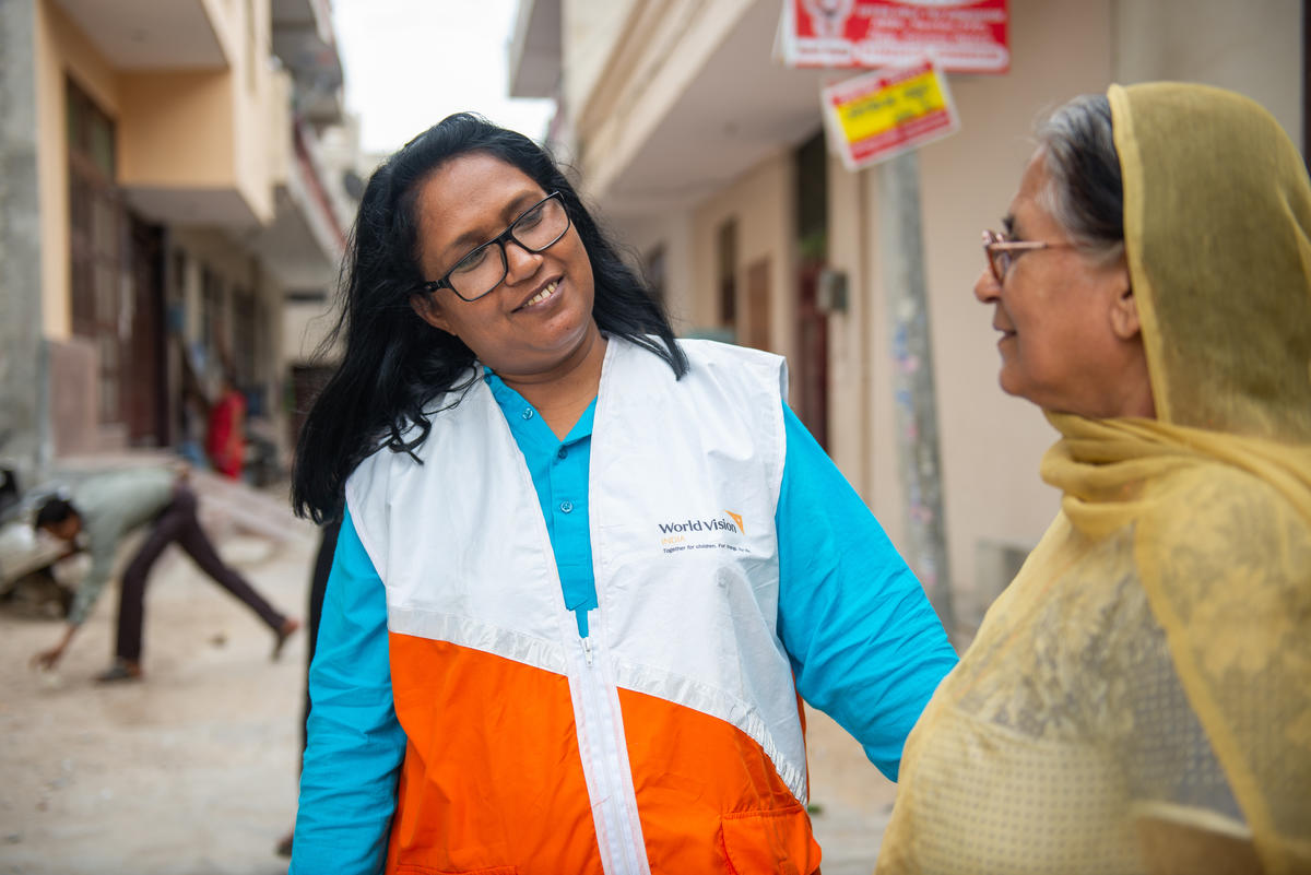 Anitha rushes to assist during natural disasters.