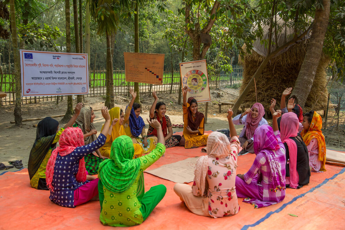 Hira and the Adolescent Girls Club in Bangladesh.