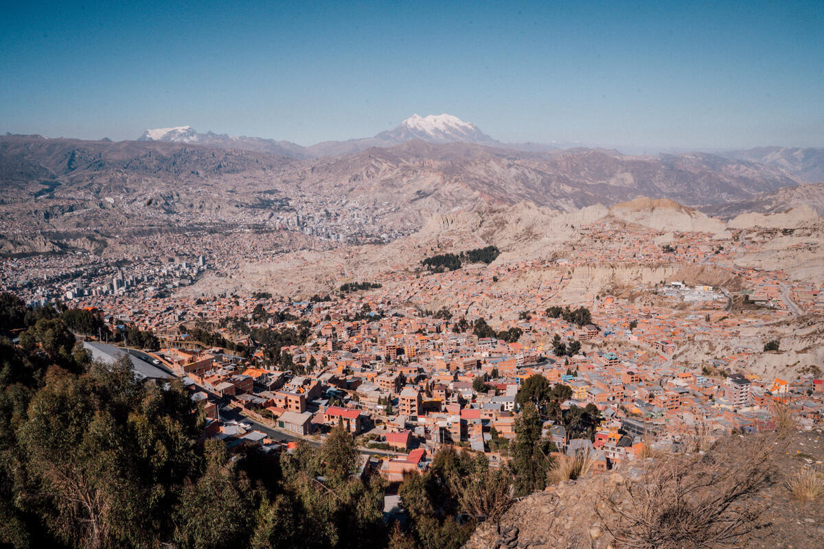 A view of La Paz
