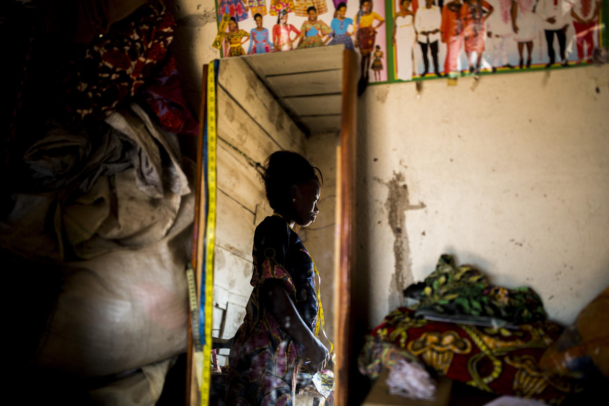 Rebound Center in Butembo, DRC, supported by WVI for children and young people in Eastern Congo who have been injured and traumatized by armed conflict.